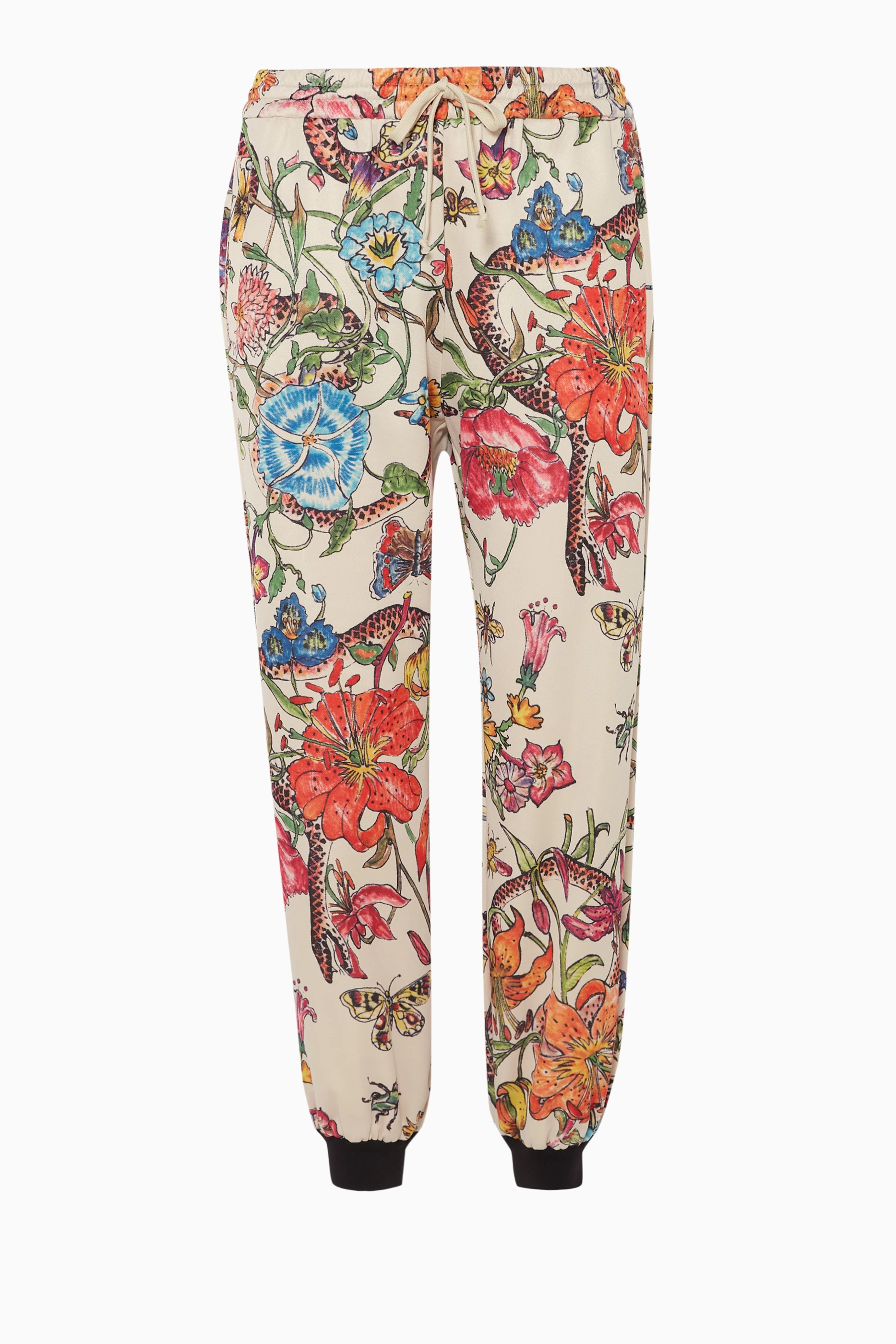 Floral joggers womens online
