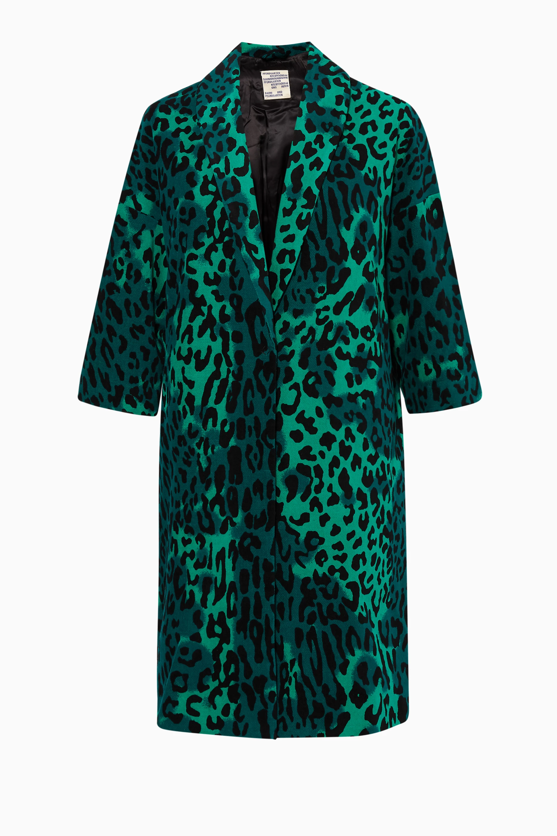 Buy Baum und Pferdgarten Green Green Leopard Motif Dara Coat For Women Online Ounass UAE