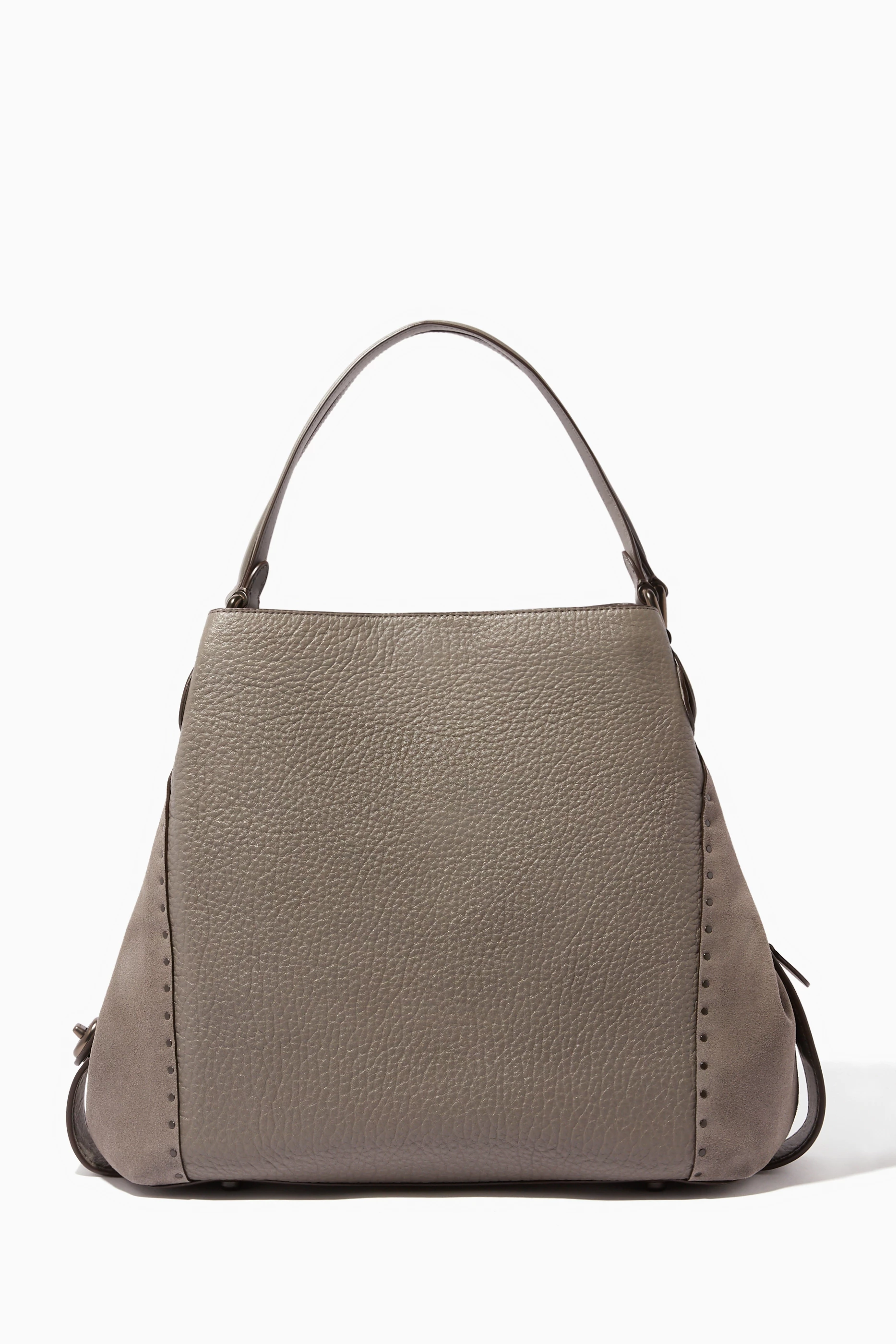 Buy Coach Grey Heather Grey Rivet Edie 42 Shoulder Bag For Women Online Ounass UAE