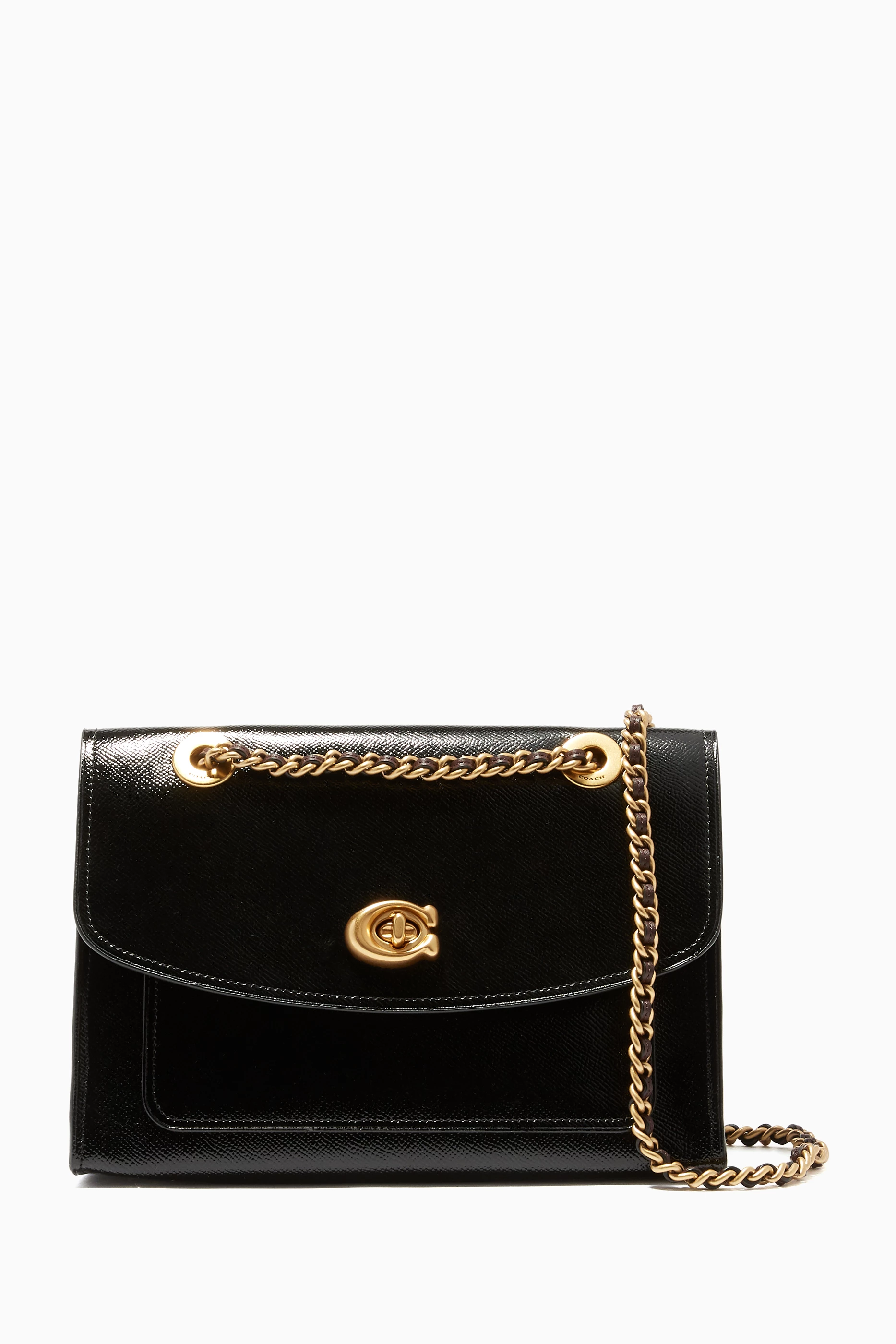 Buy Coach Black Black Parker Shoulder Bag For Women Online Ounass UAE