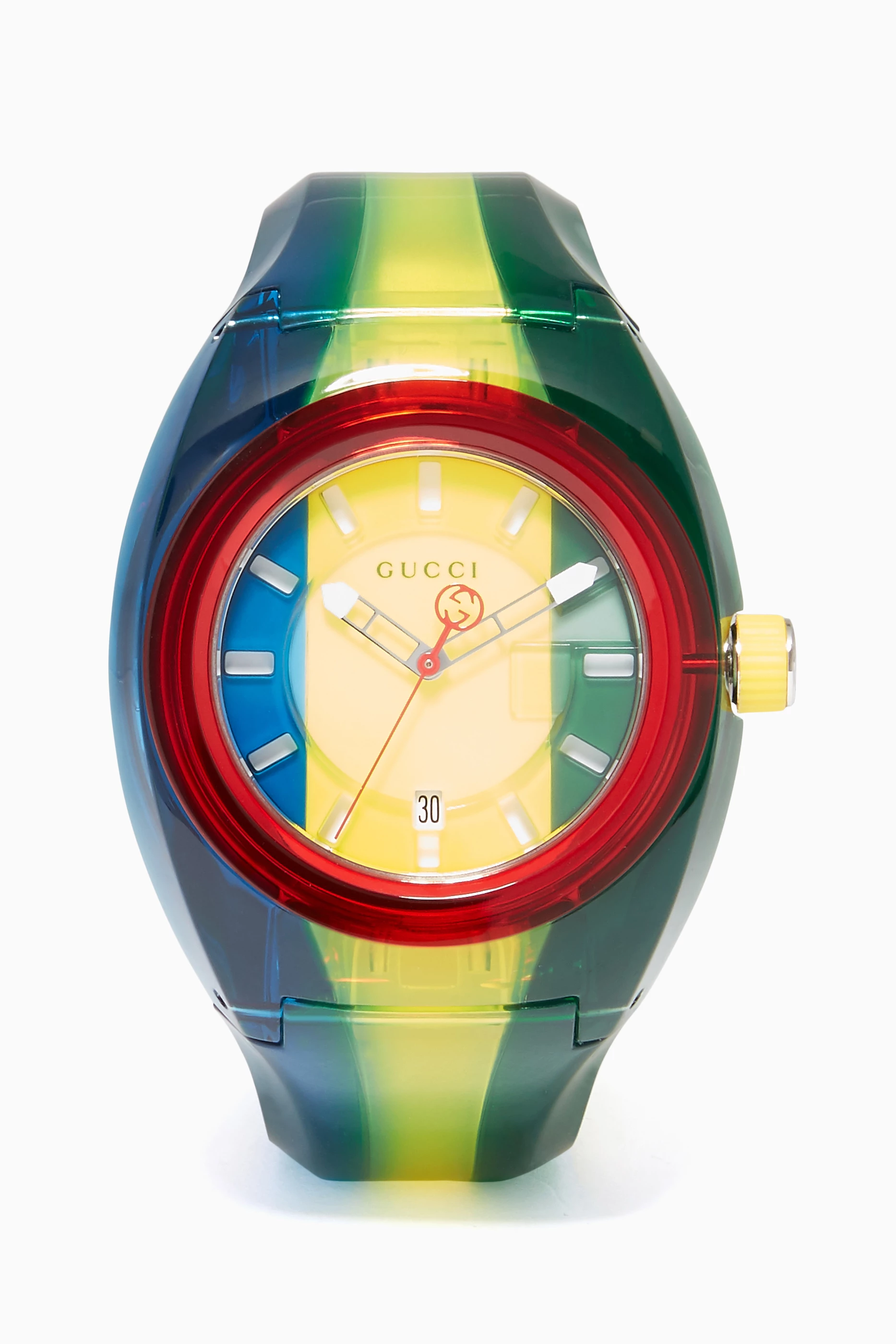 Buy Gucci Multicolour Blue Green Yellow Gucci Sync Watch For UNISEX Online Ounass UAE