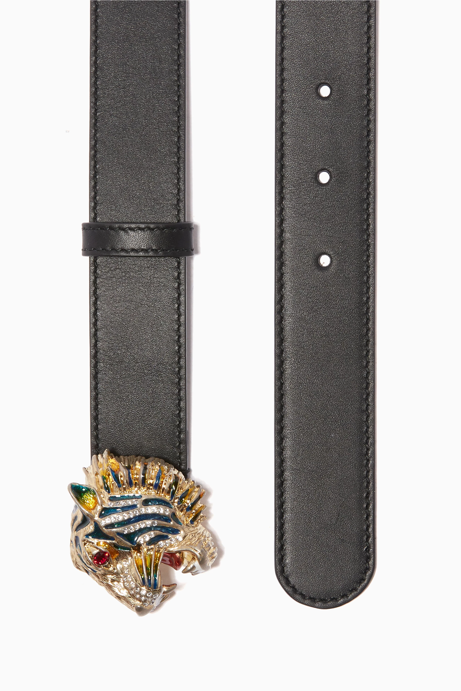 Gucci belt tiger head online
