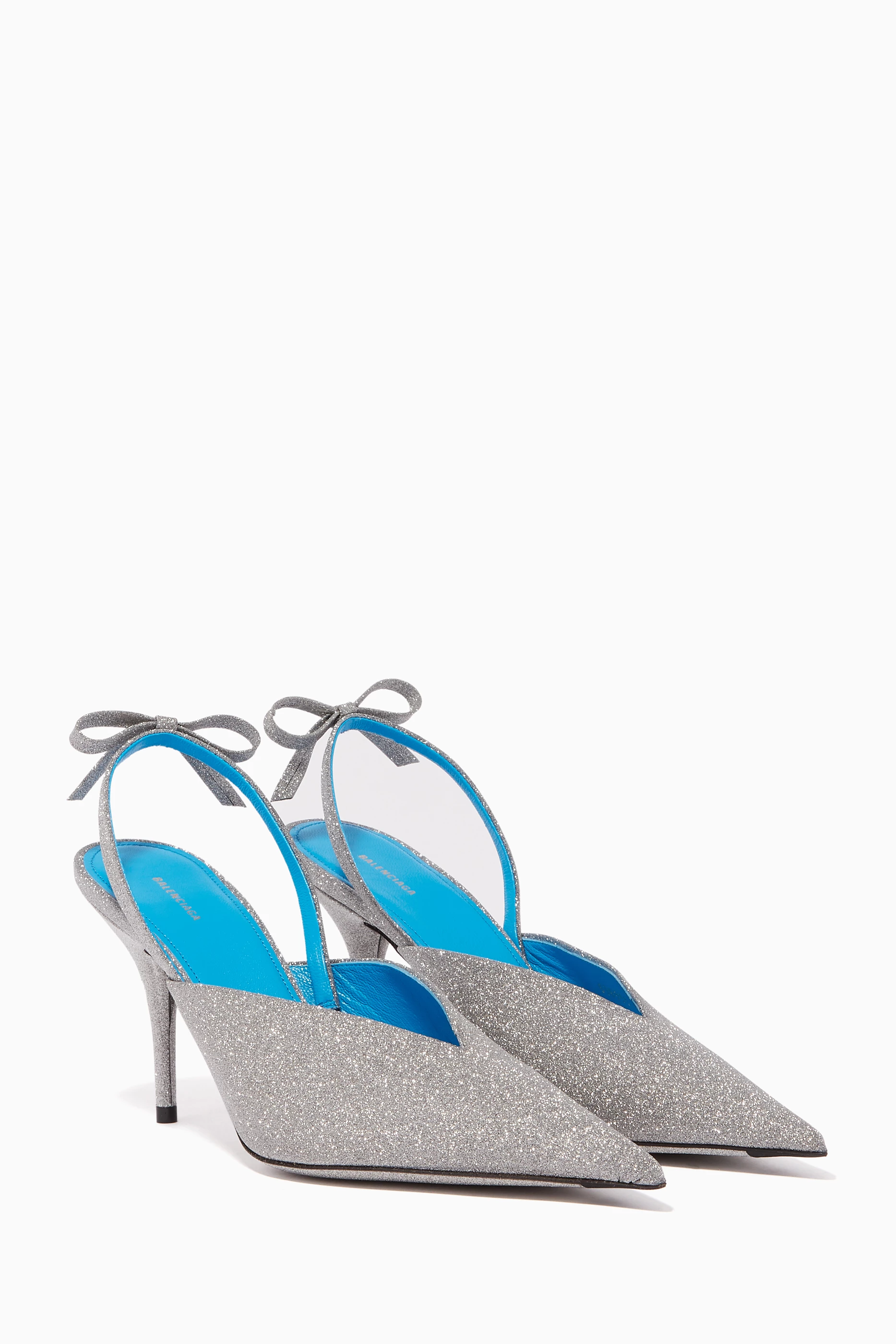 Balenciaga glitter slingback new arrivals