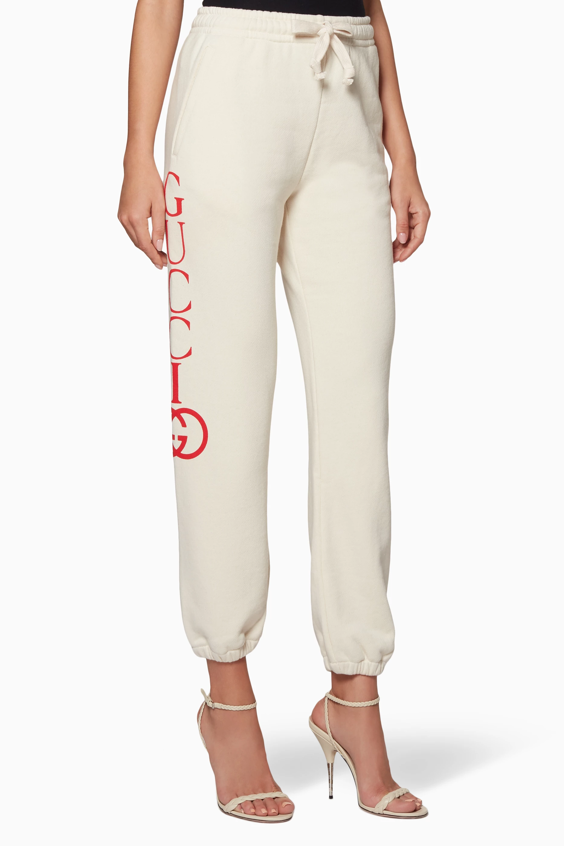 Gucci white sweatpants clearance