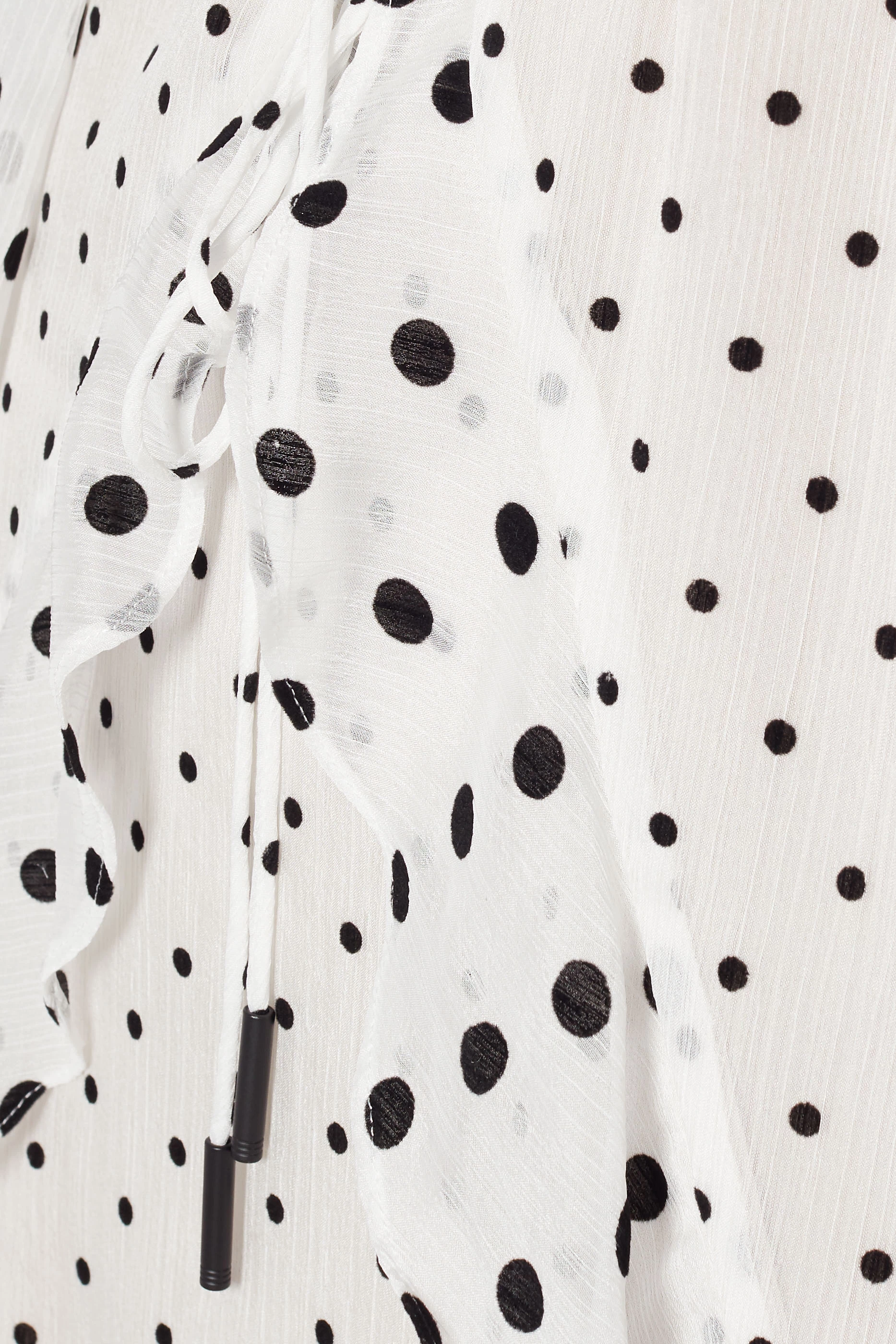Buy Elliatt White White Polka Dot Abigail Midi Dress For Women Online Ounass UAE