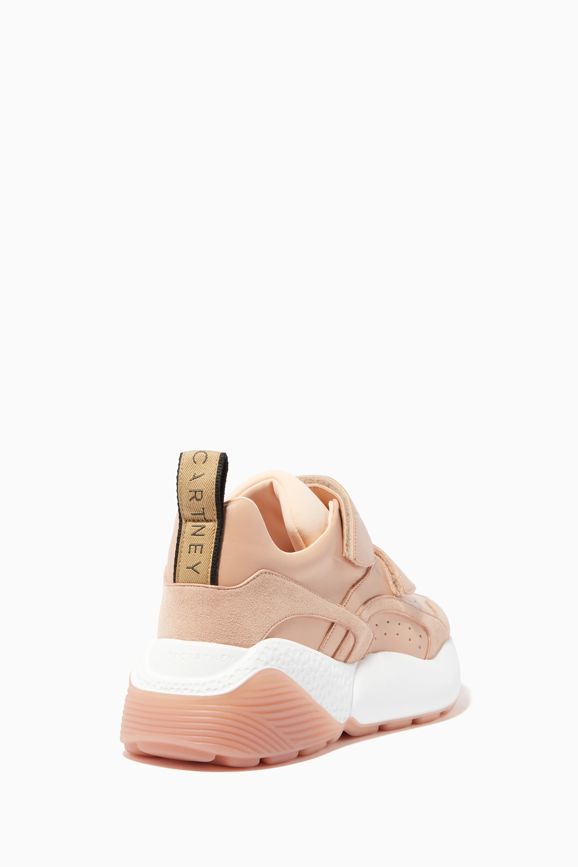 Buy Stella McCartney Neutral Beige Eclypse Velcro Sneakers For Women Online Ounass UAE