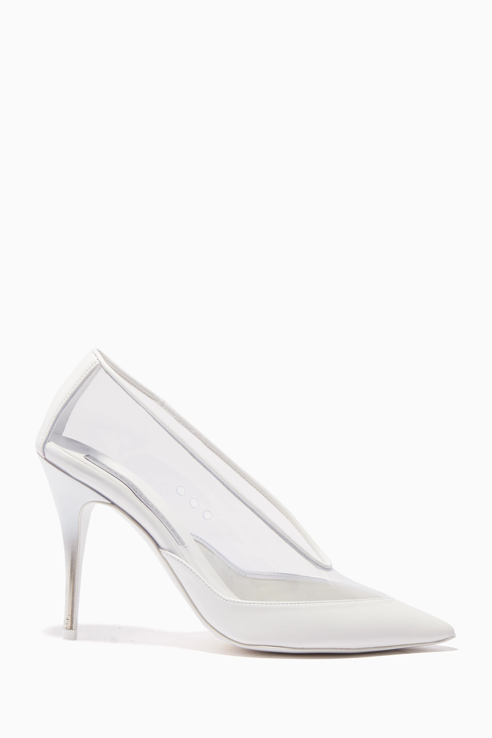 Stella mccartney transparent shoes shop