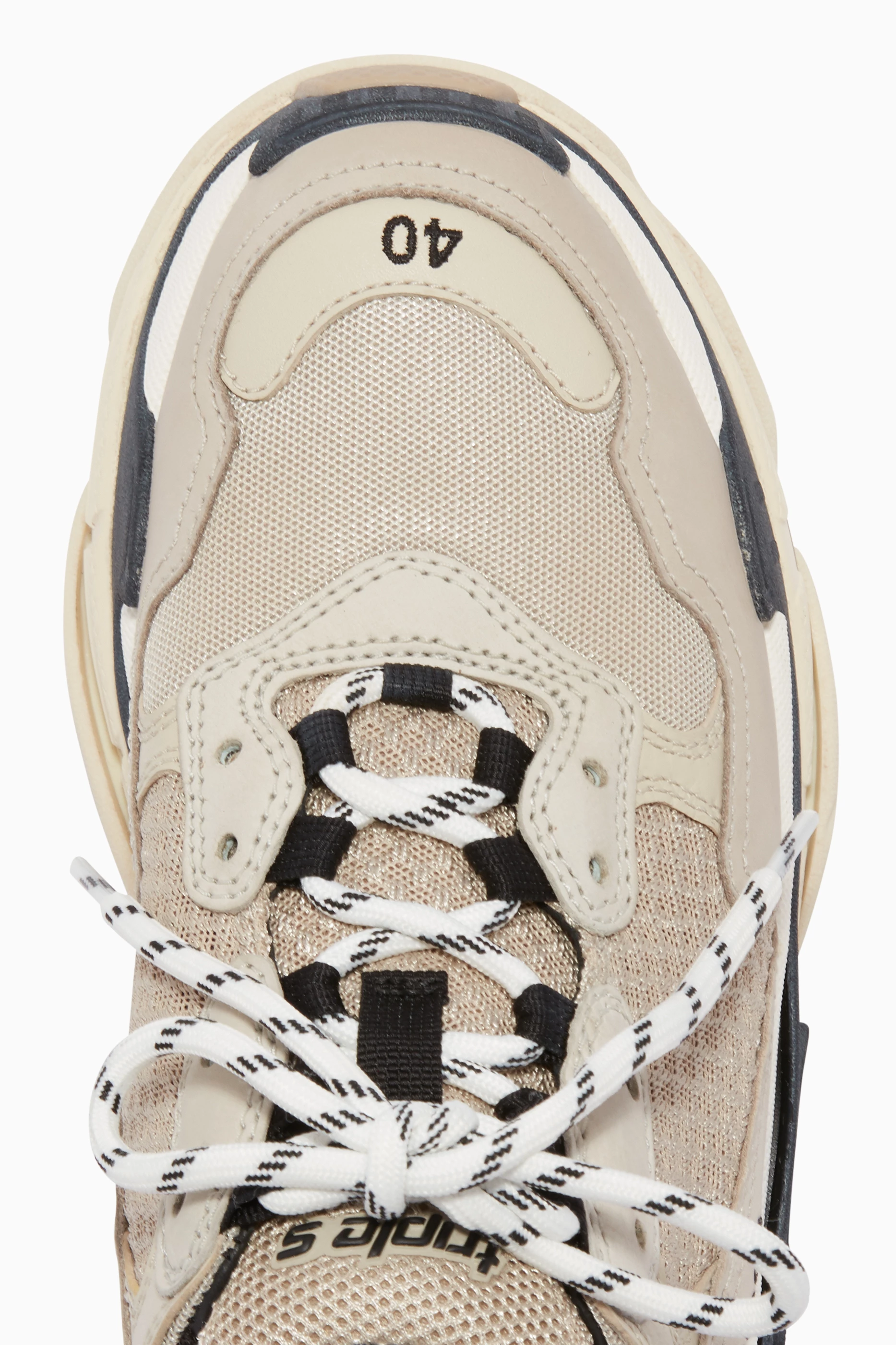 Balenciaga triple s front view deals