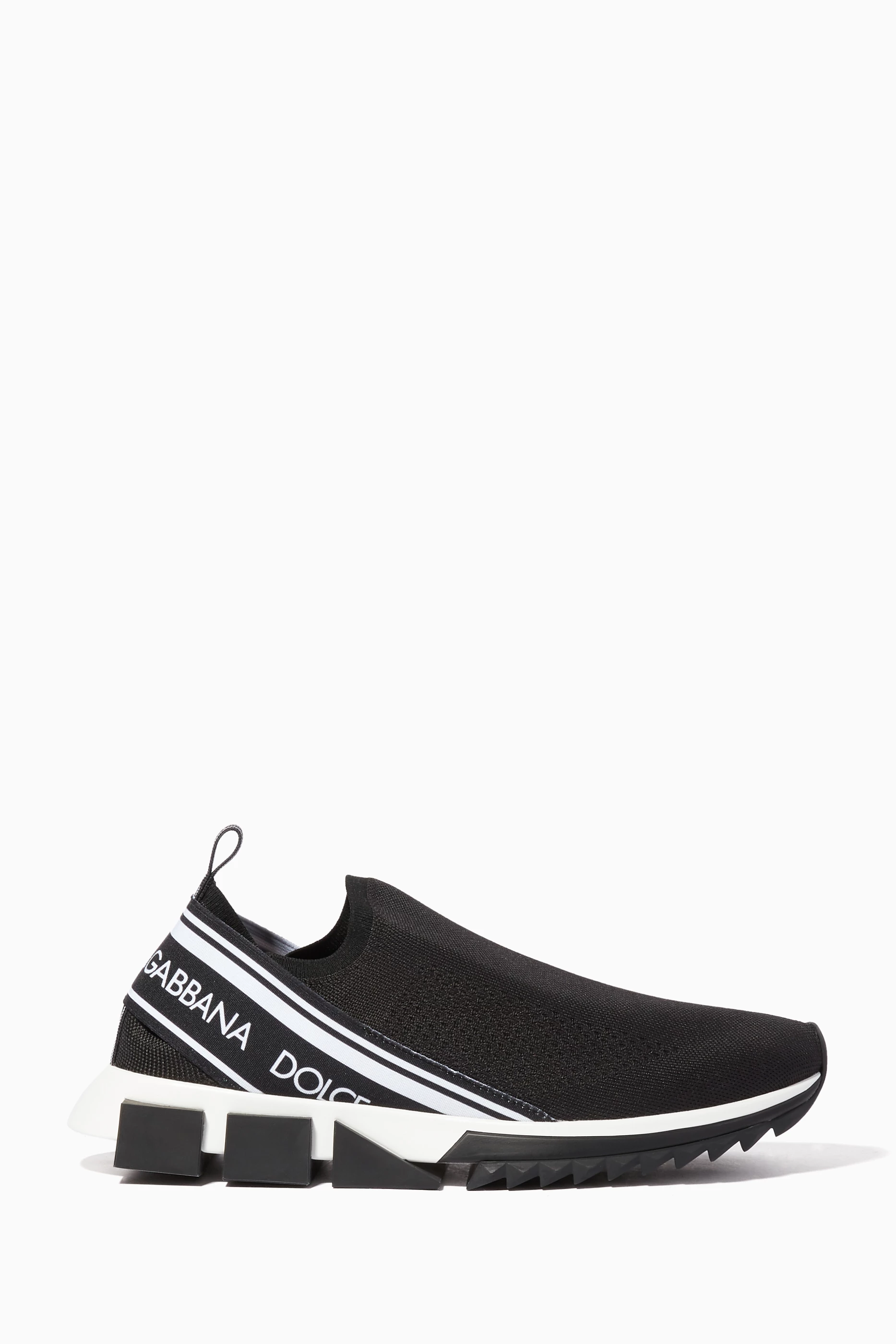 Buy Dolce Gabbana Black Black Sorrento Slip On Sneaker For Men Online Ounass UAE