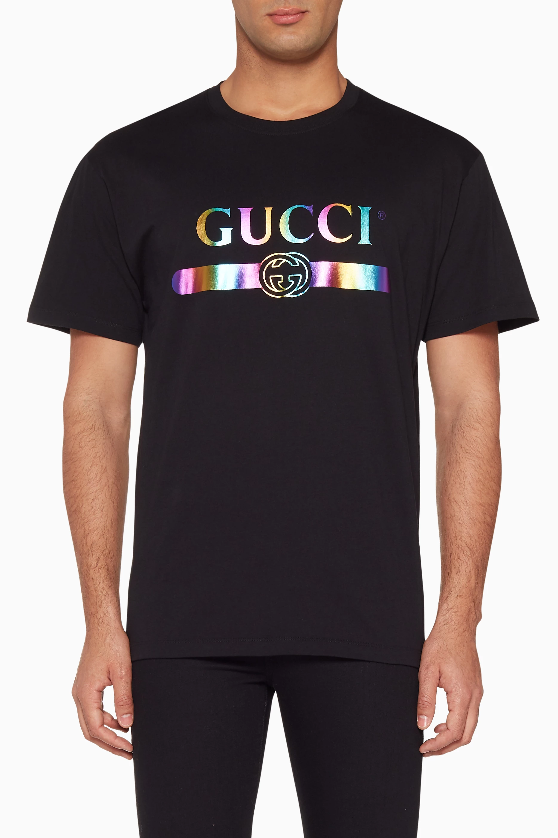 Rainbow gucci t shirt top