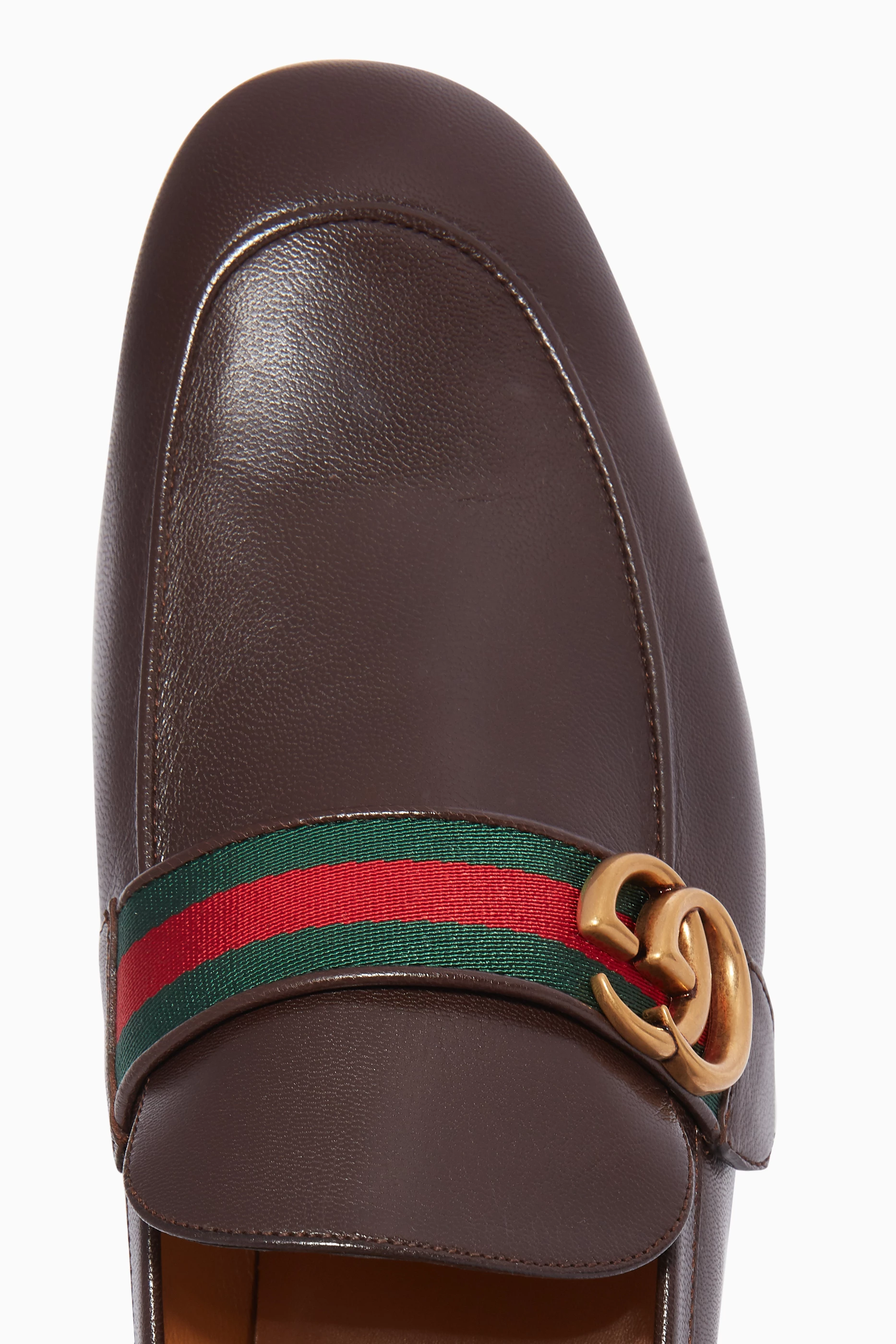 Gucci donnie loafer brown discount