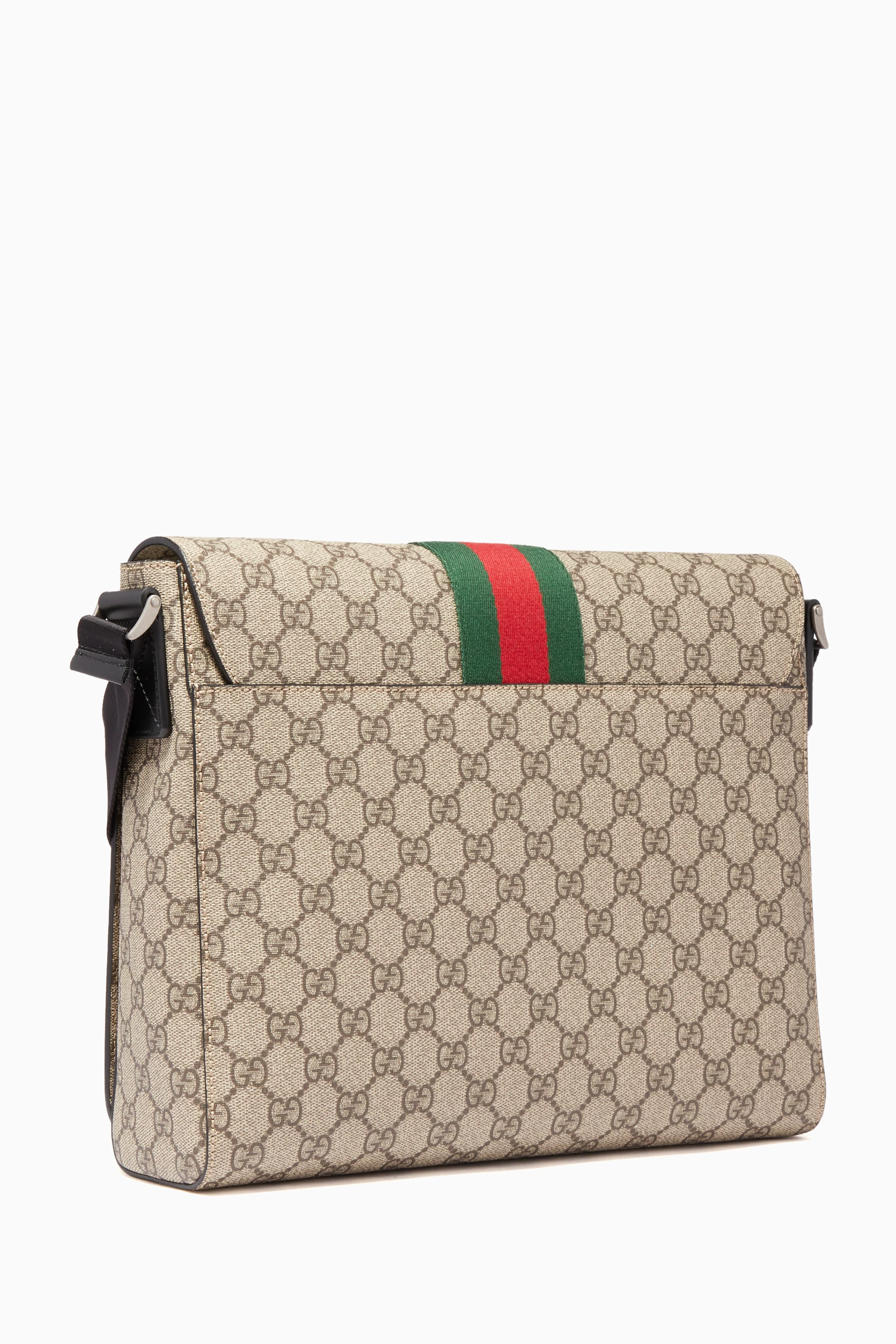 Gucci web gg supreme messenger bag new arrivals