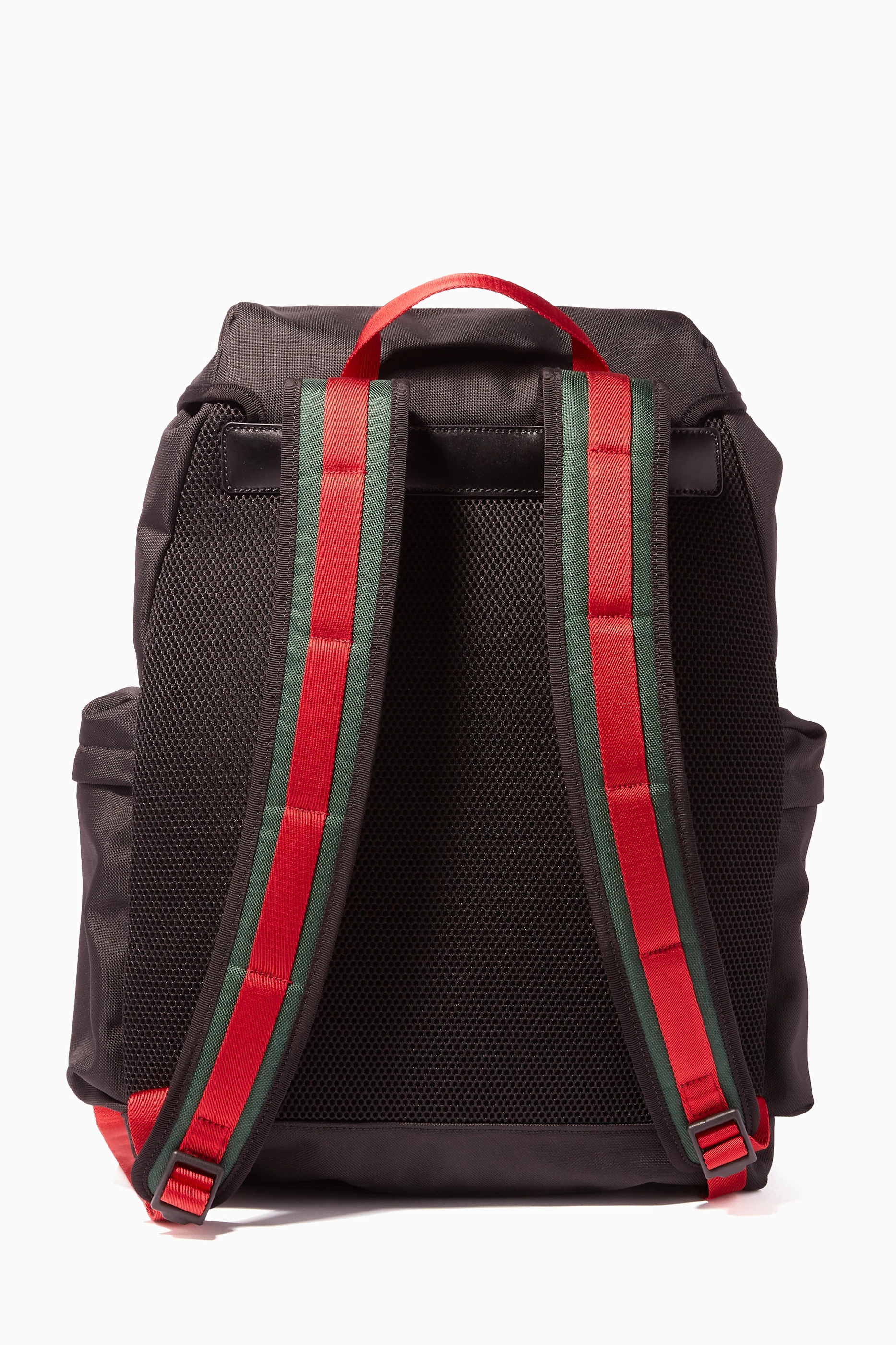 Buy Gucci Black Black Techno Canvas Backpack For Men Online Ounass UAE