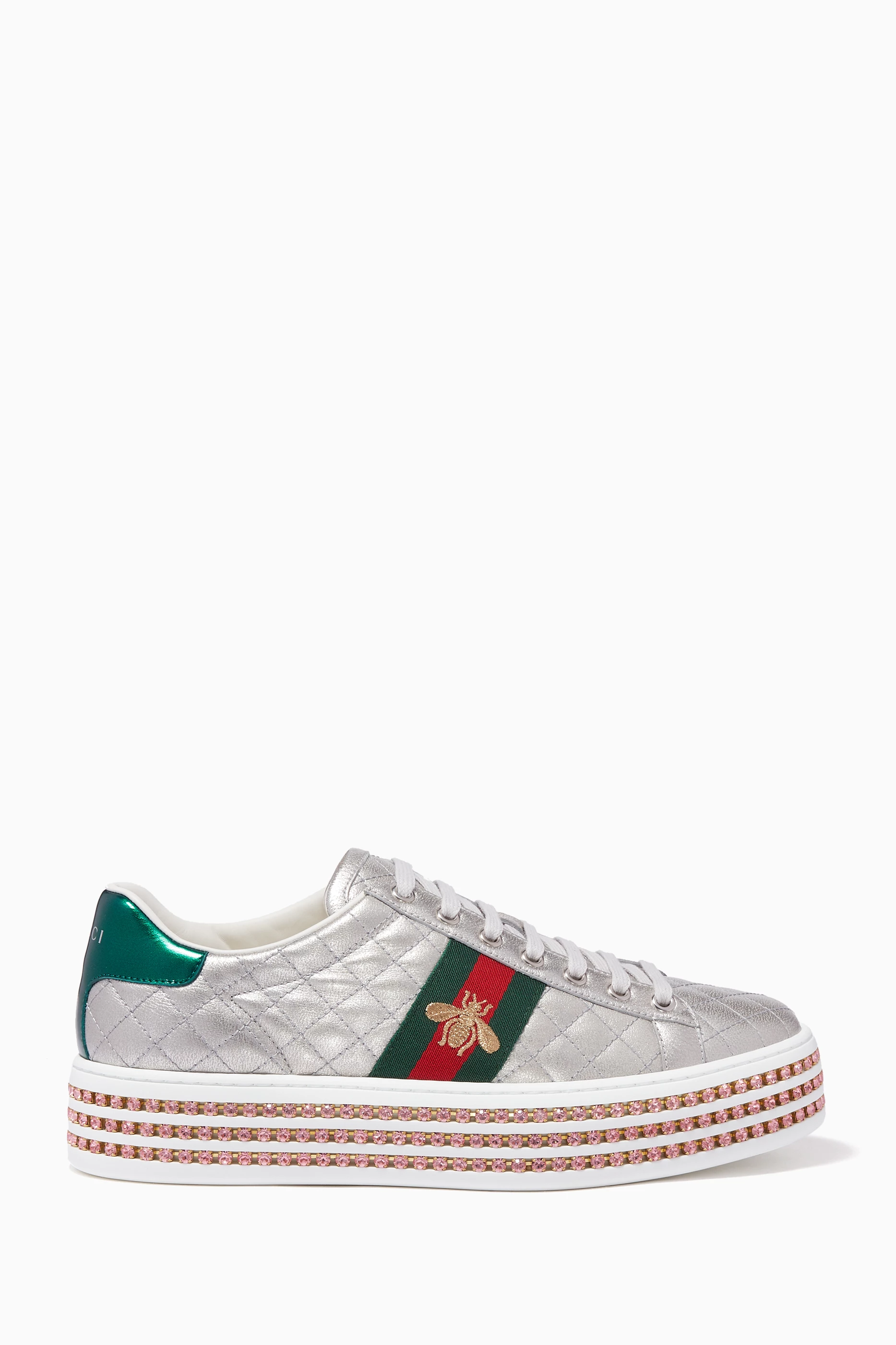 Gucci ace with crystals on sale