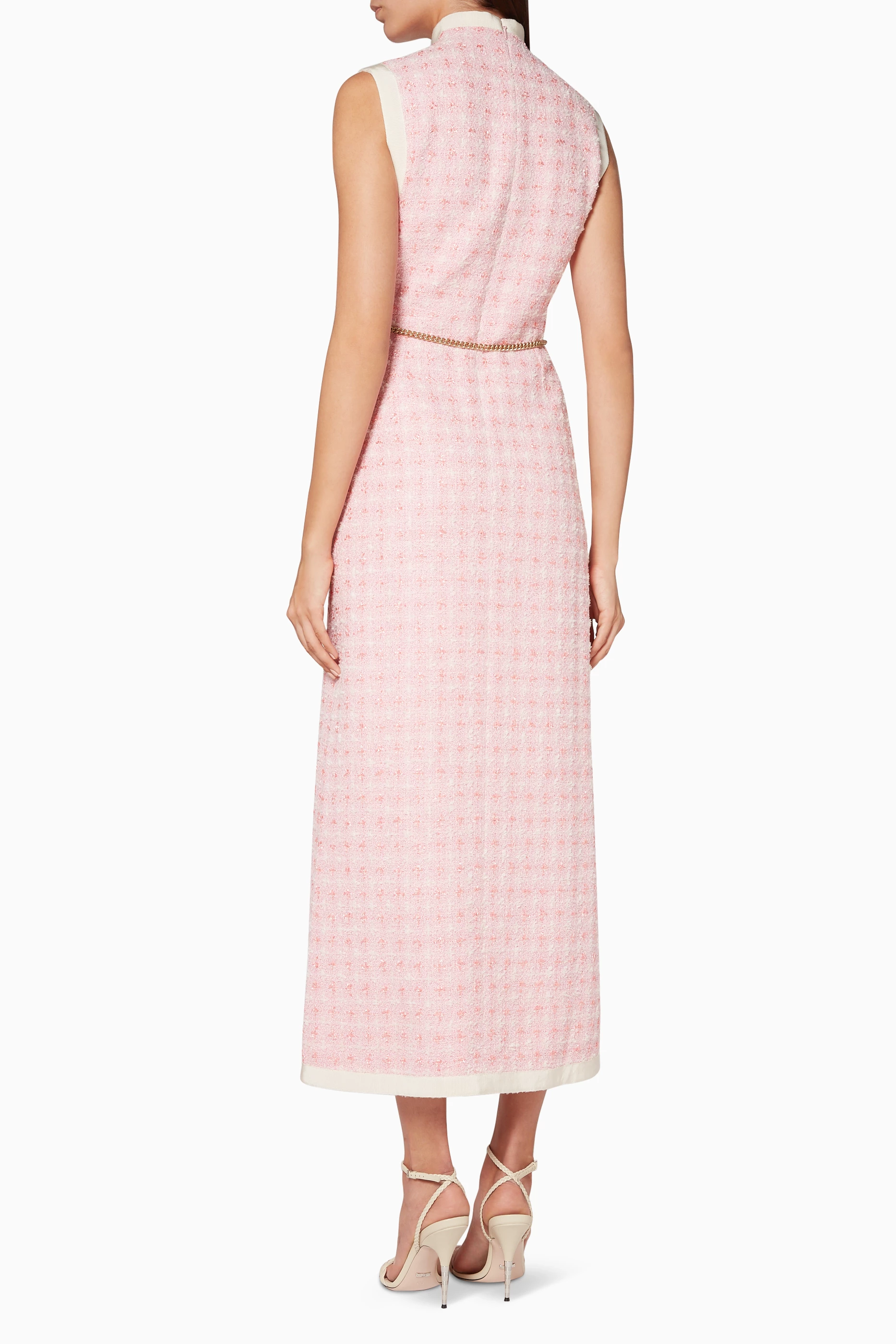 Gucci tweed dress top