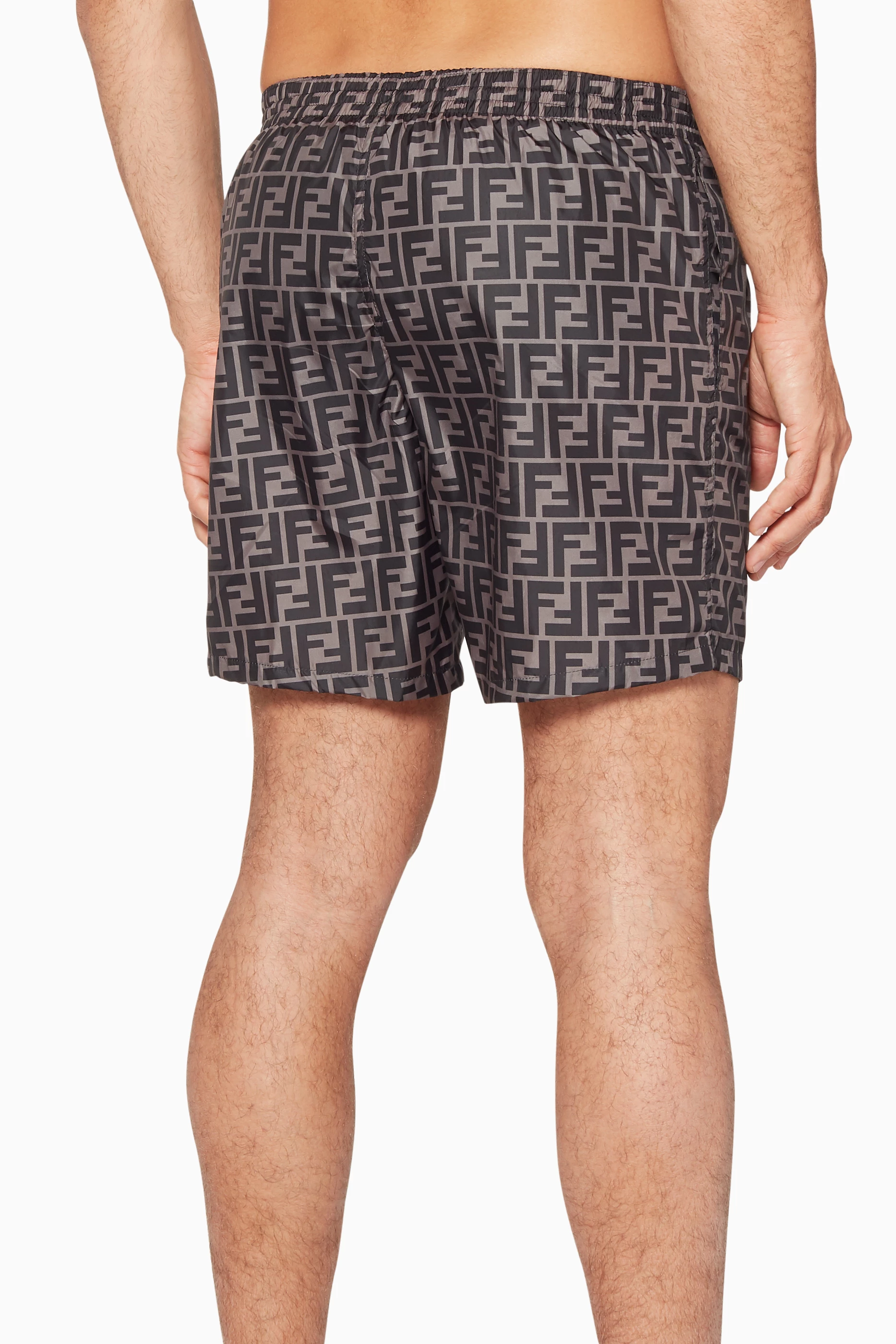 Fendi swim shorts grey shop