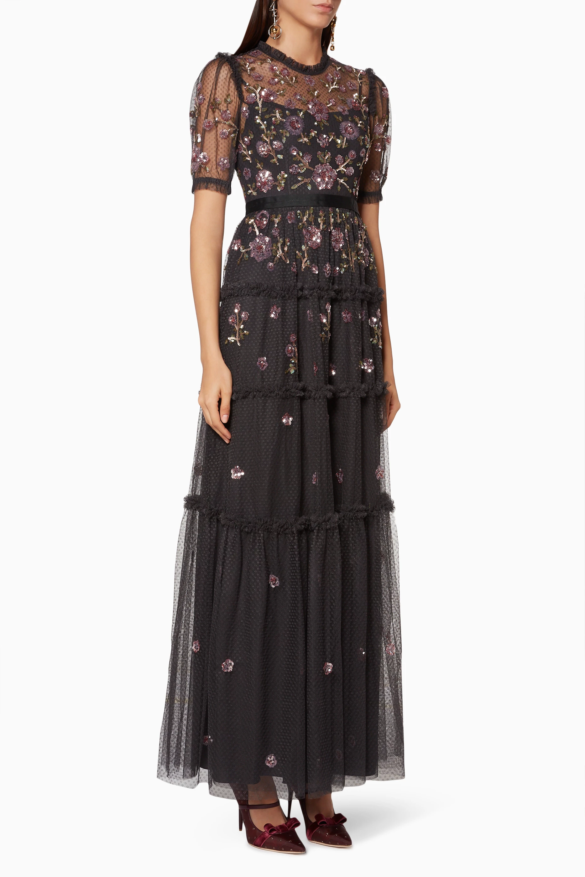 Needle and thread carnation dress outlet