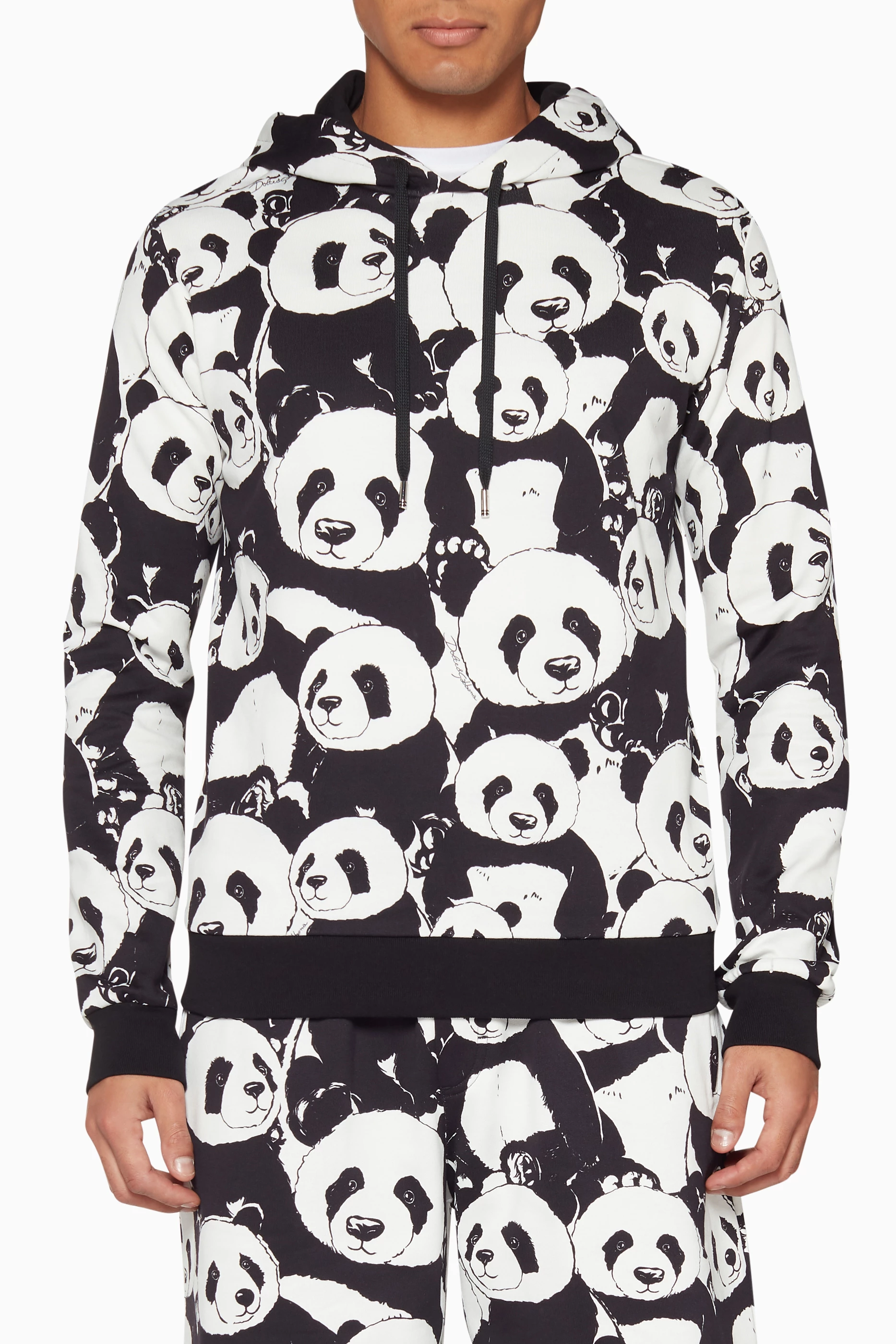 Dolce and gabbana panda hoodie outlet