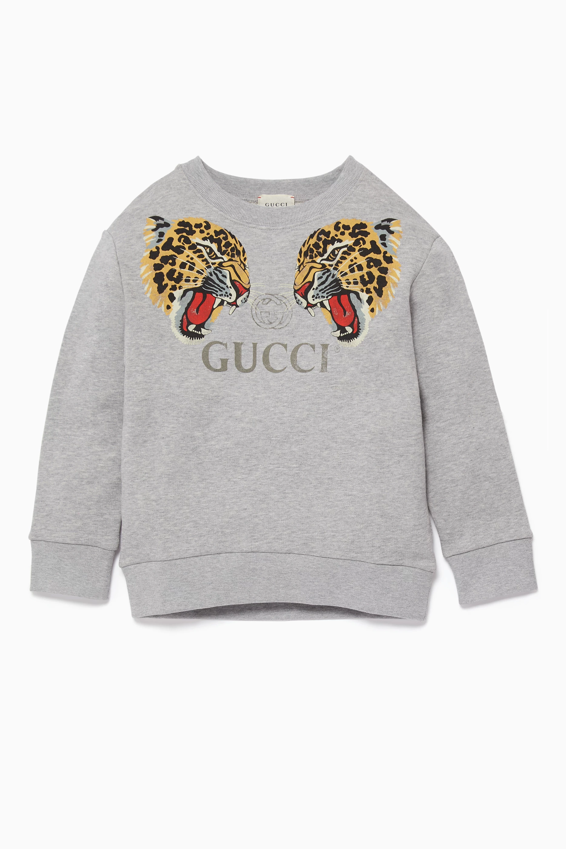 Gucci leopard sweatshirt shop