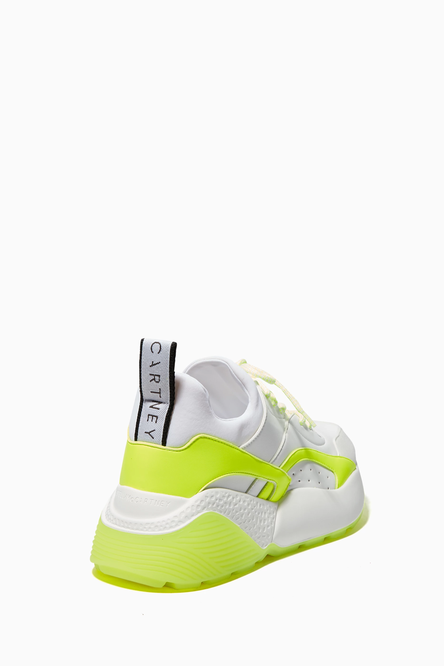 Buy Stella McCartney White Neon Eclypse Sneakers For Women Online Ounass UAE