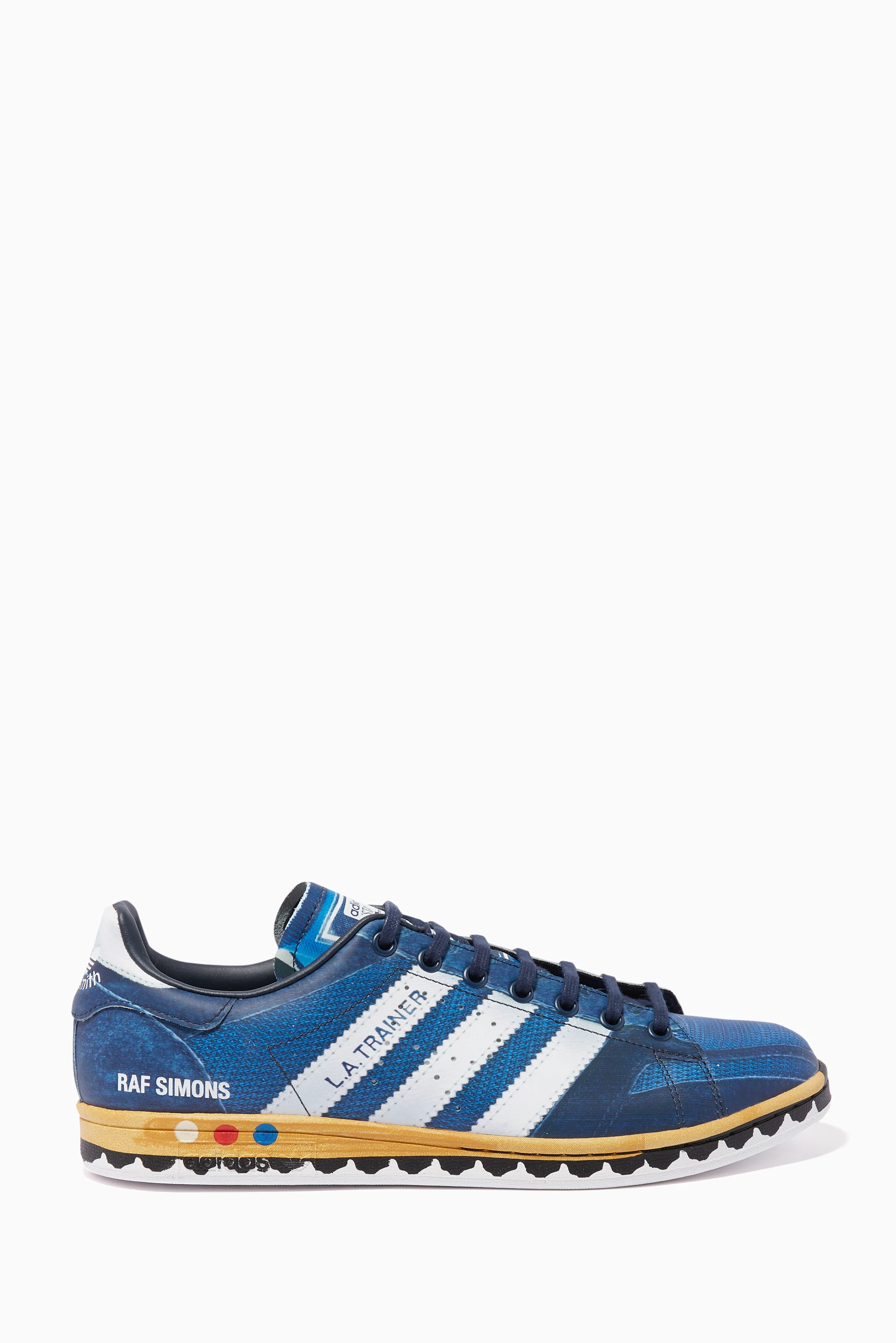 Buy adidas Blue Y 3 x Raf Simons RS LA Stan Smith Sneakers For Men Online Ounass UAE