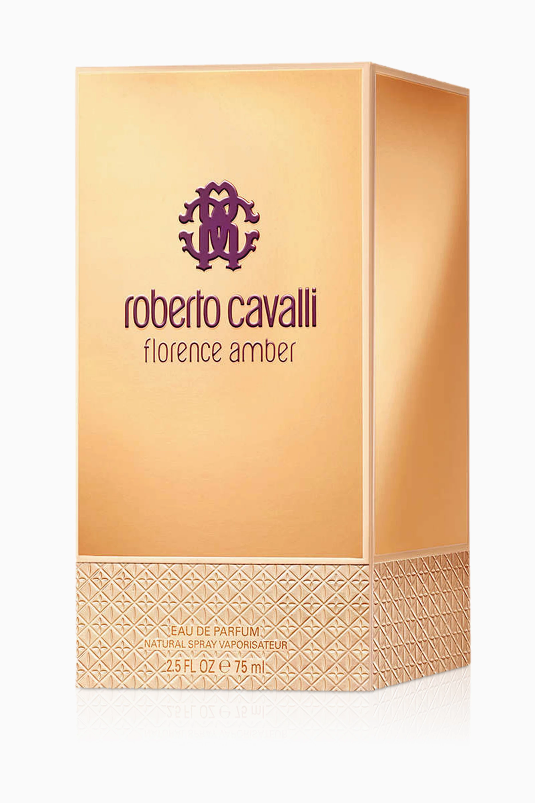 Buy Roberto Cavalli Perfumes Colourless Florence Amber Eau de Parfum 75ml For Women Online Ounass UAE