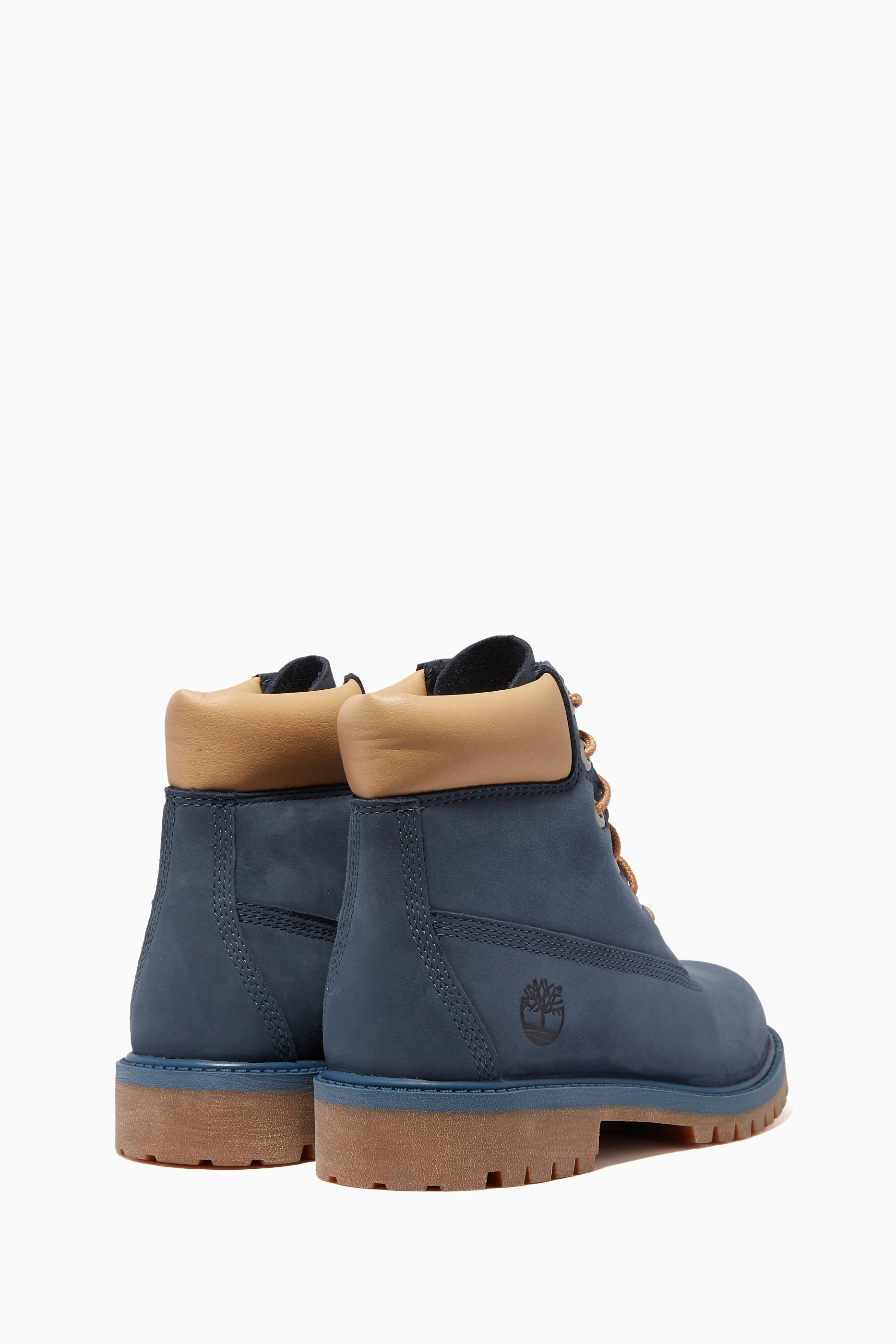 Buy Timberland Blue Premium 6 Inch Boots For Boys Online Ounass UAE