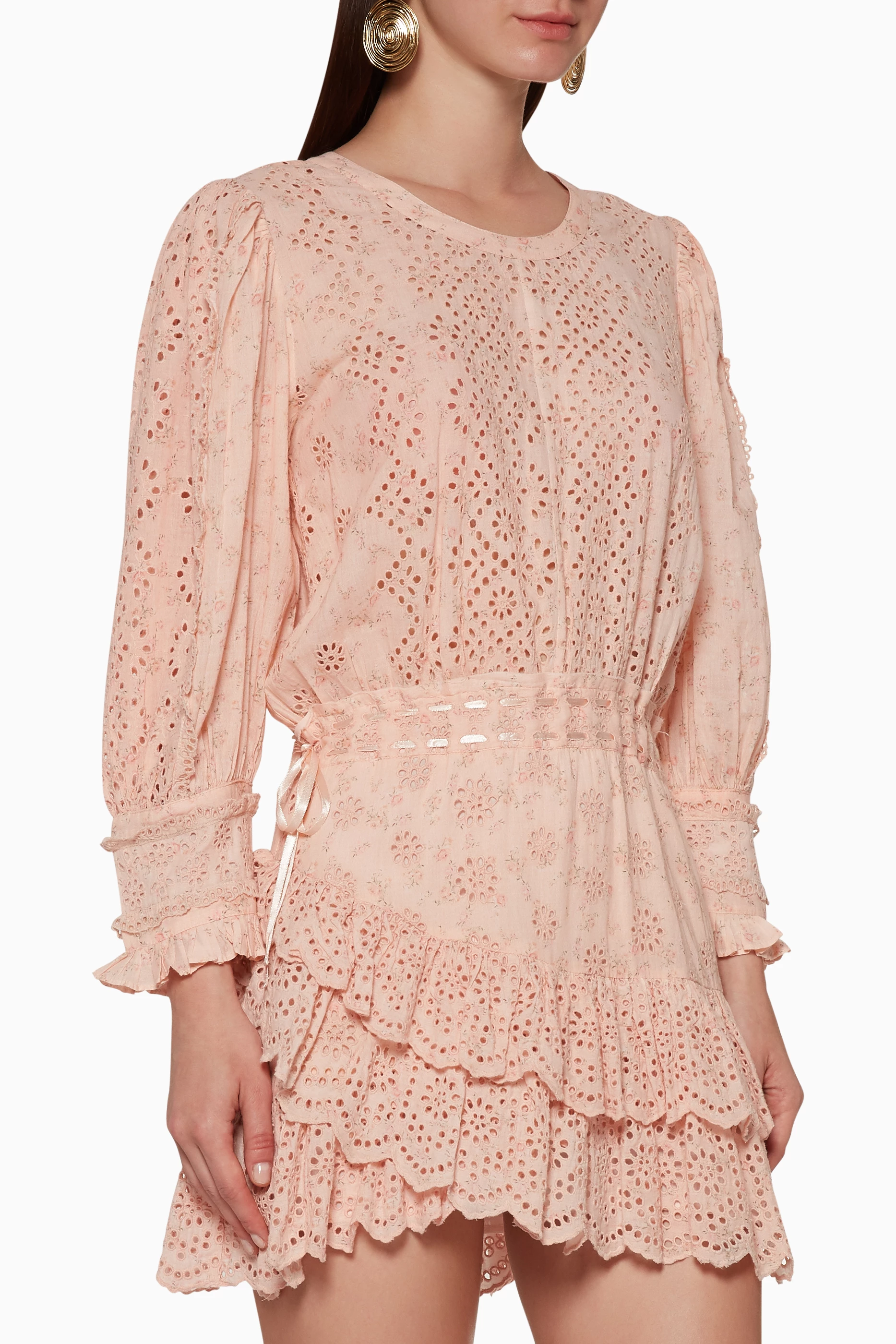 Loveshackfancy lorelei dress pink 2025