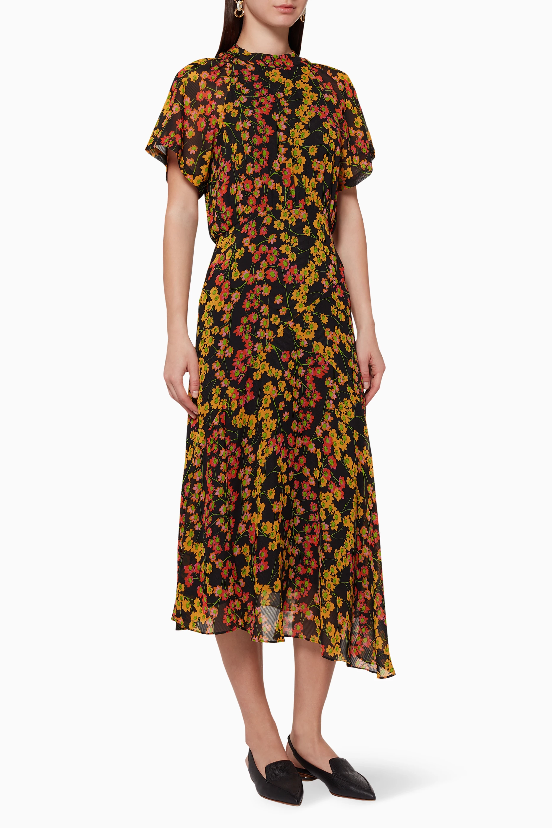 Whistles daisy print stine dress hot sale