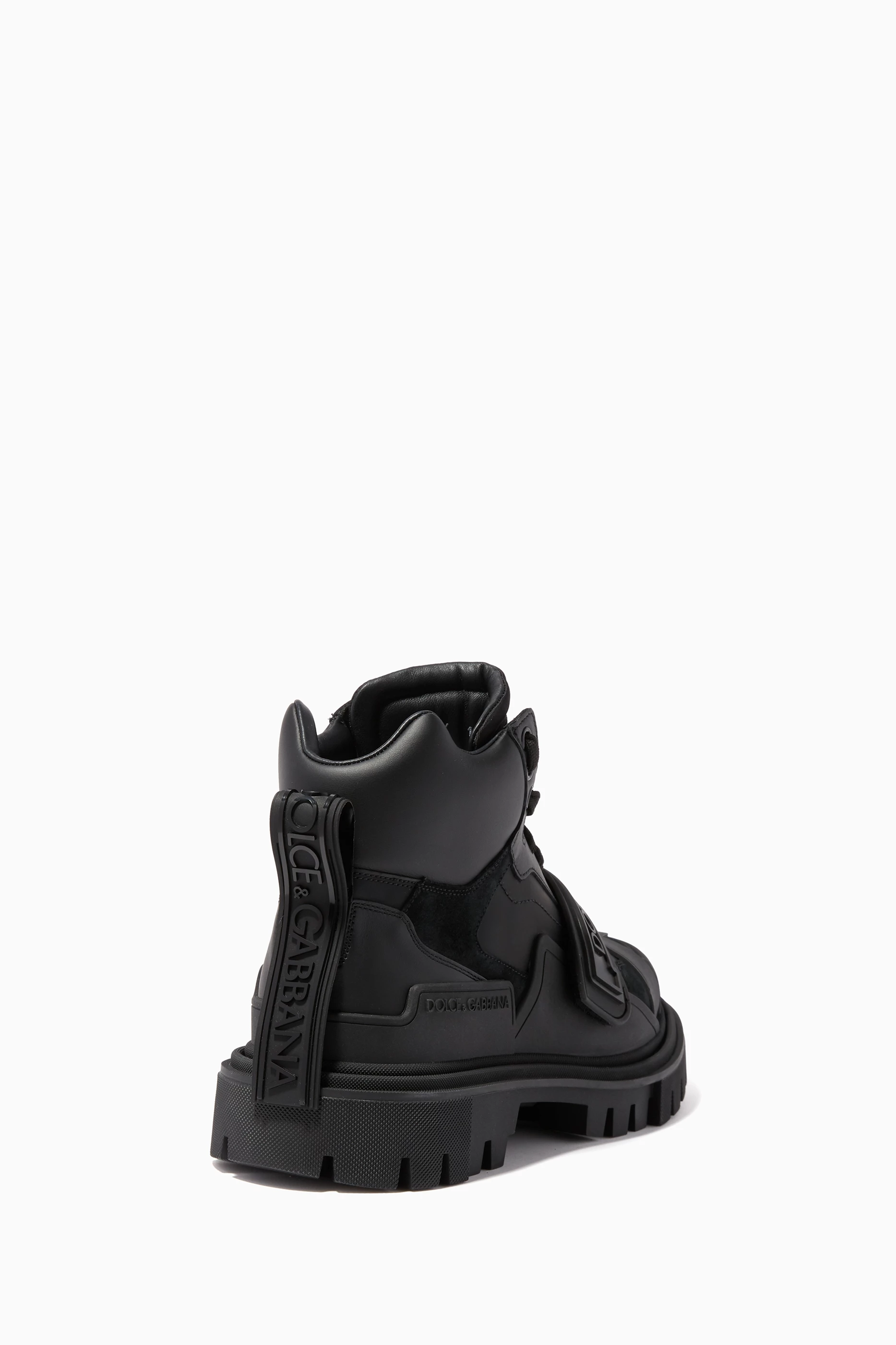 Trekking Shoes Dolce Gabbana Botas Mixed Material Trekking Boots