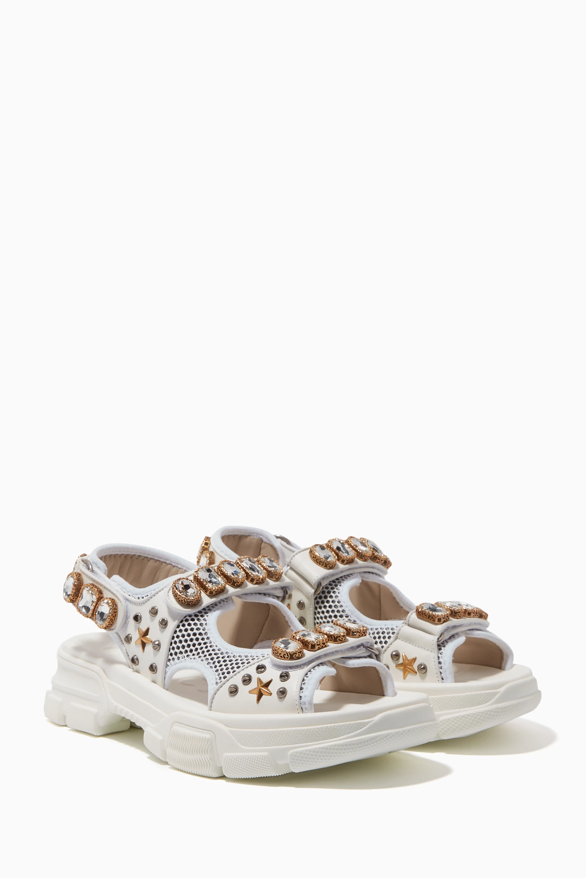 Gucci mesh sandals store