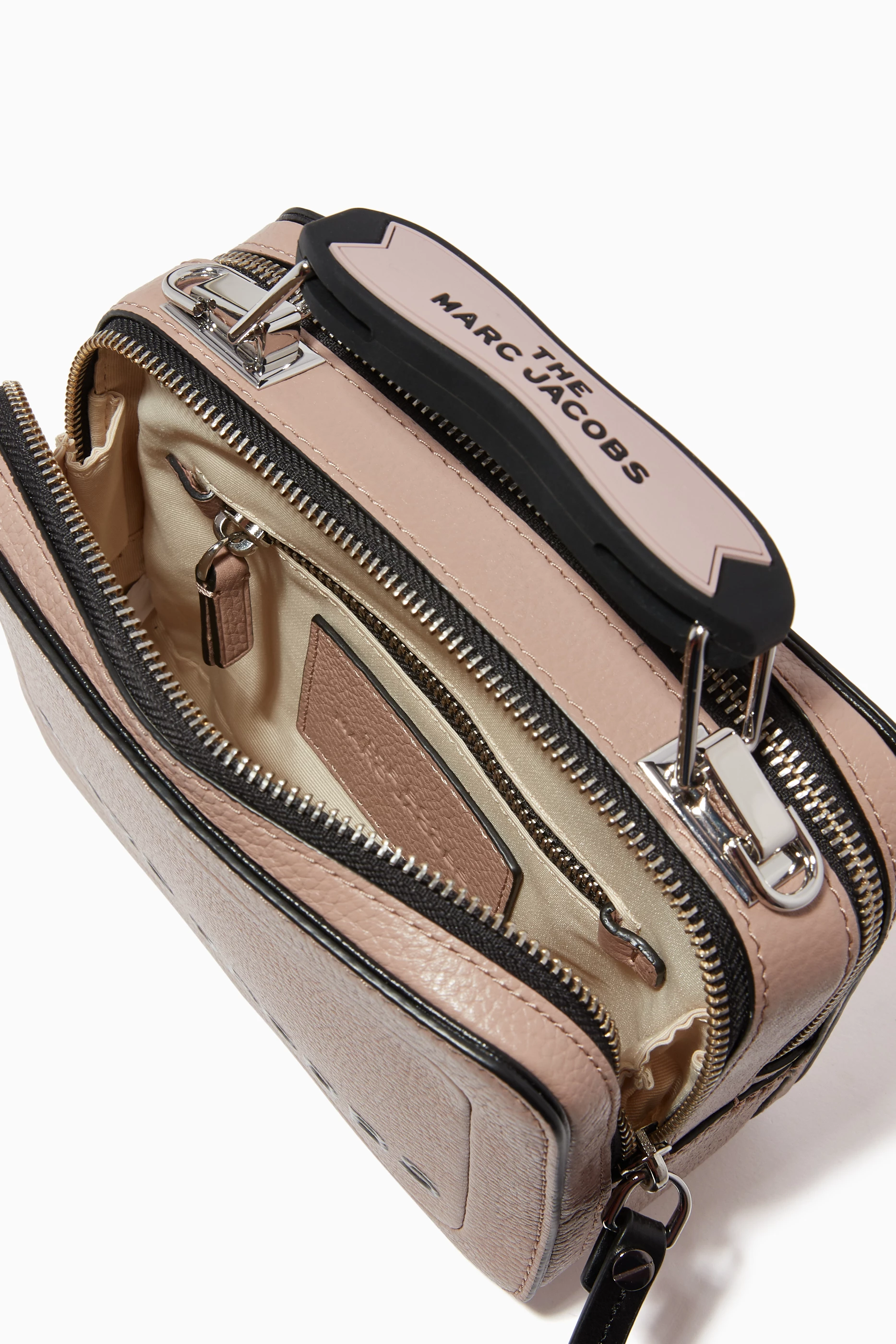Buy Marc Jacobs Neutral Textured Mini Box Bag For Women Online Ounass UAE