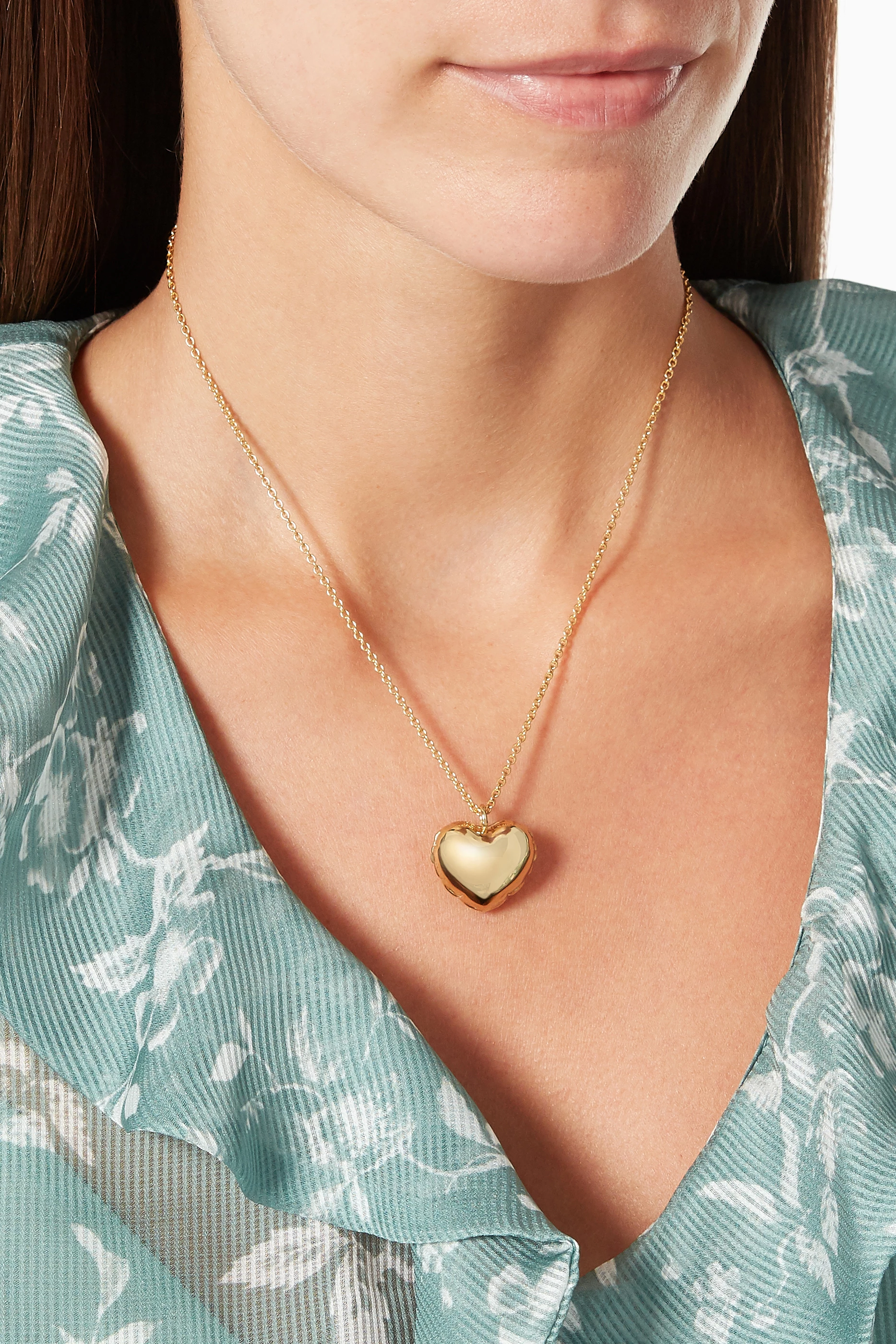 Buy Marc Jacobs Gold Gold-Plated Balloon Heart Necklace For