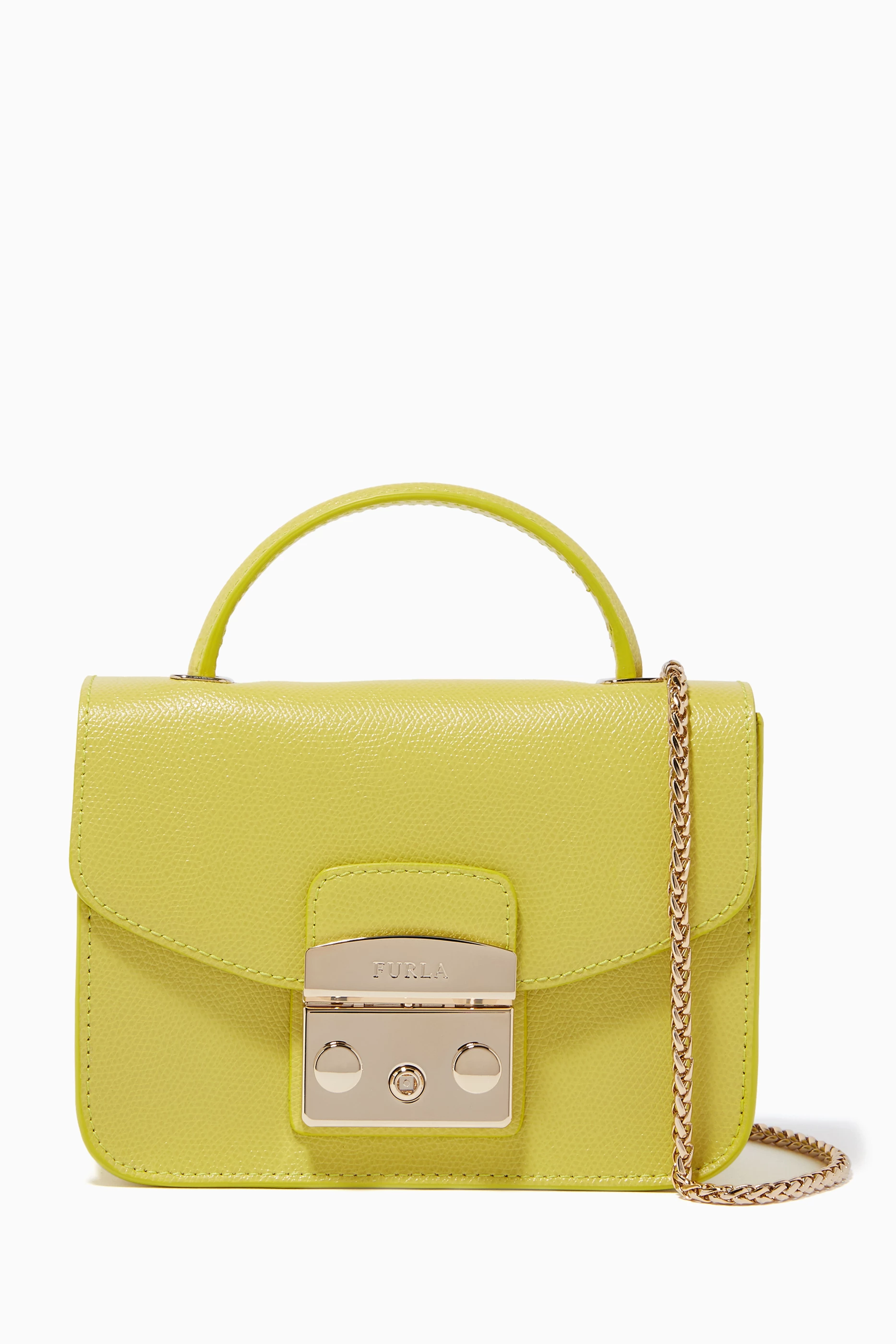 Furla metropolis lime discount