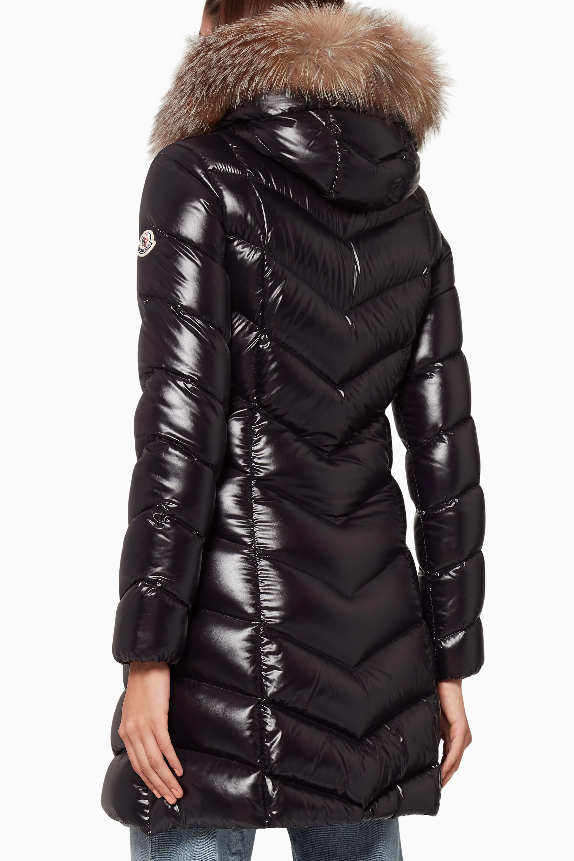 Moncler chevron jacket top