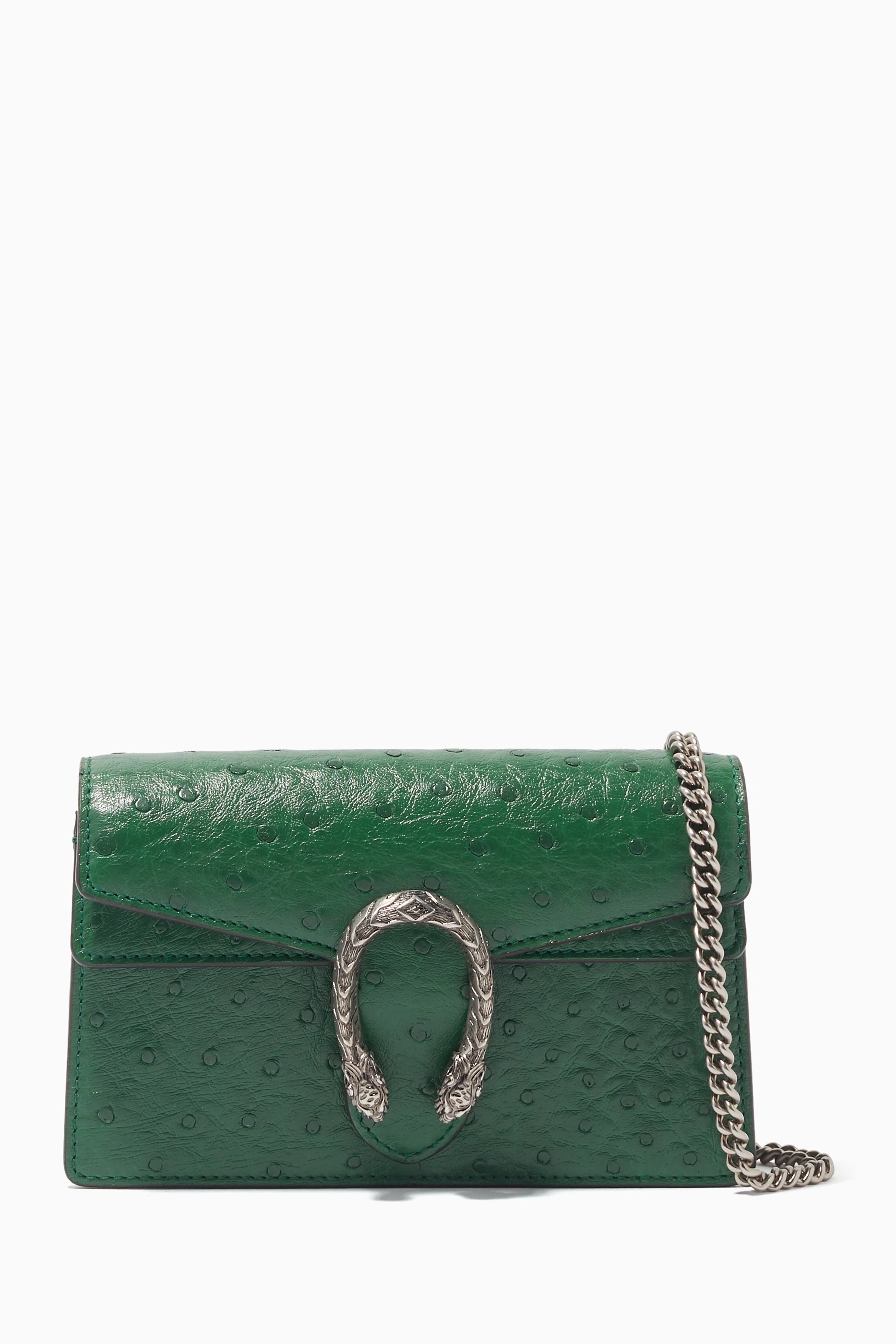 Green gucci snake bag top