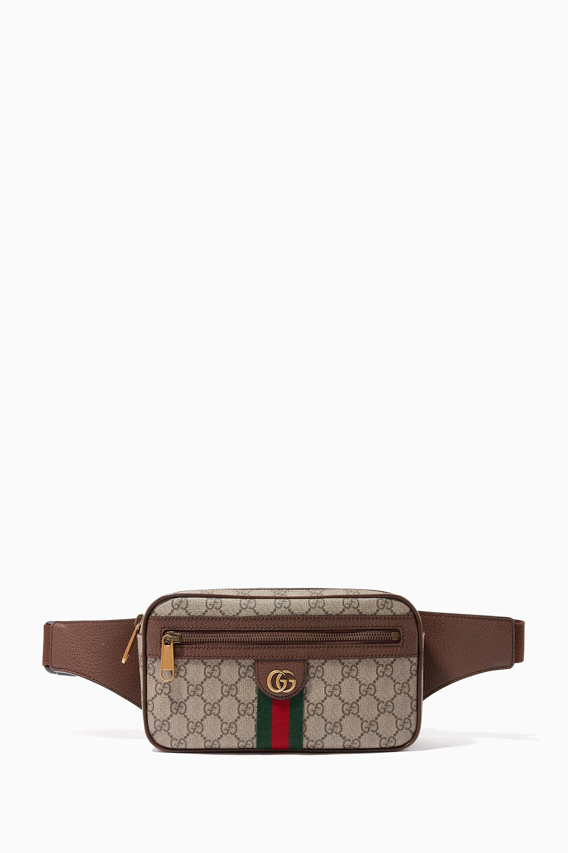 Buy Gucci Neutral Ophidia GG Belt Bag For Men Online Ounass UAE