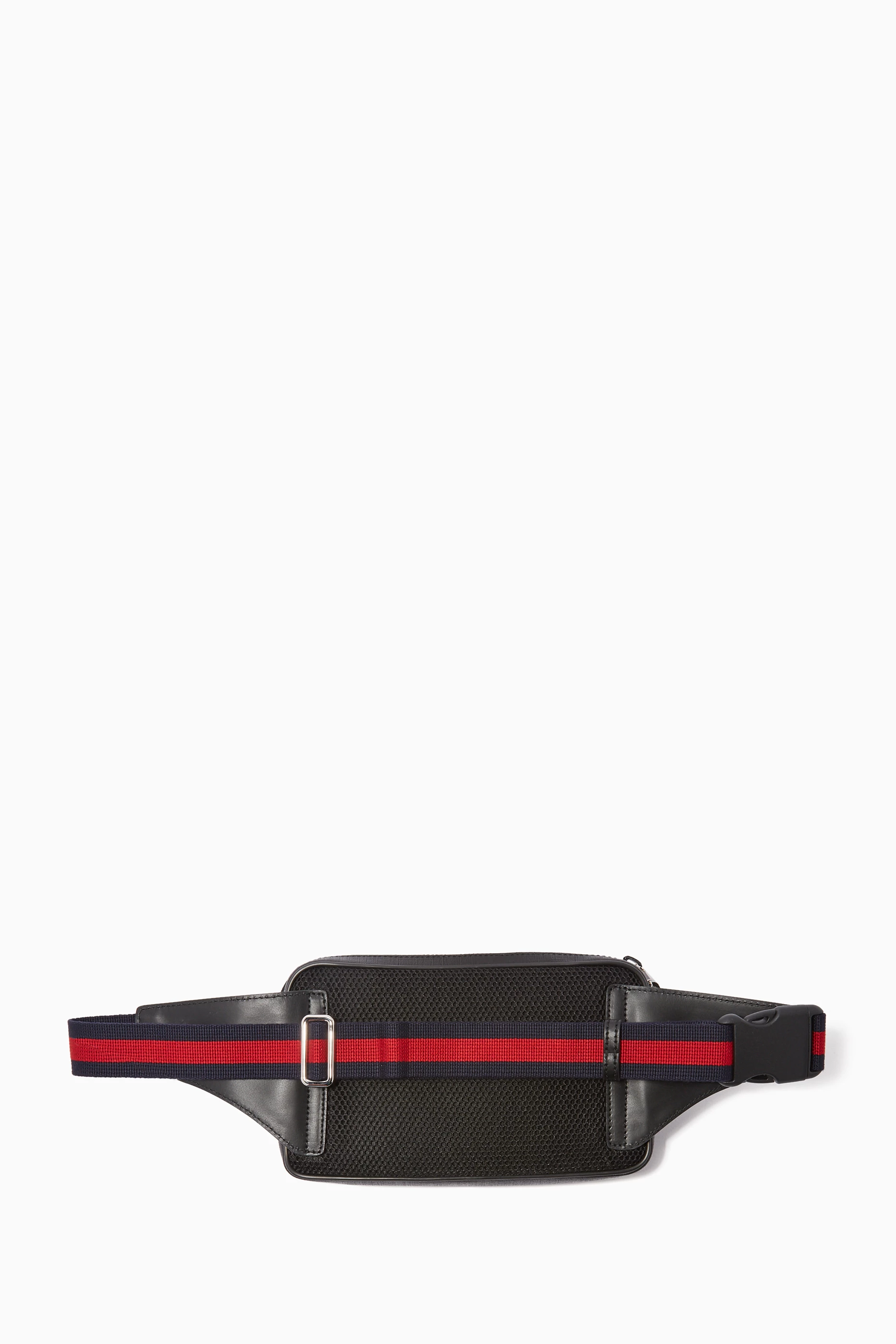 Buy Gucci Black GG Supreme Tigers Belt Bag For Men Online Ounass UAE