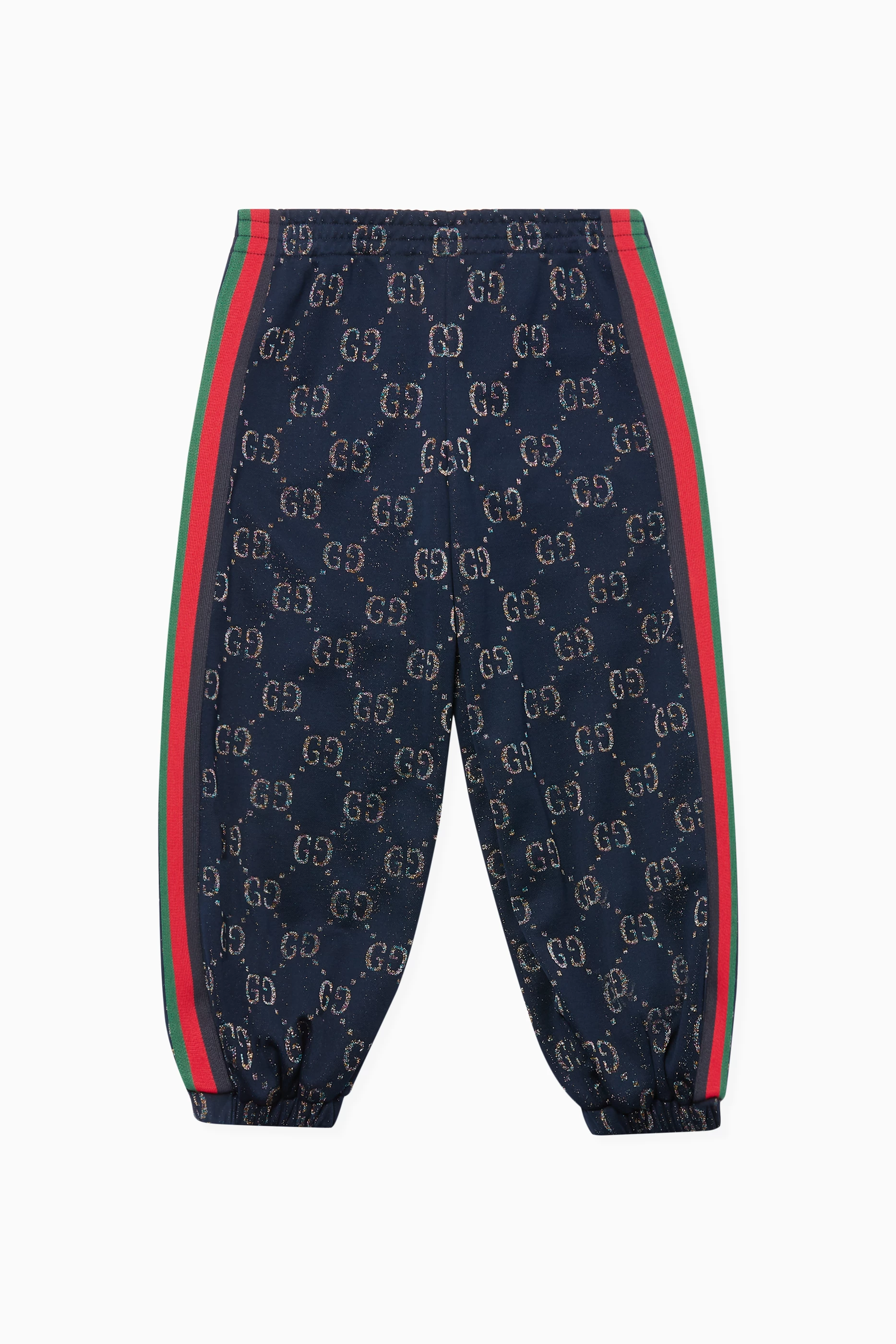 Buy Gucci Blue GG Logo Track Pants For Girls Online Ounass UAE