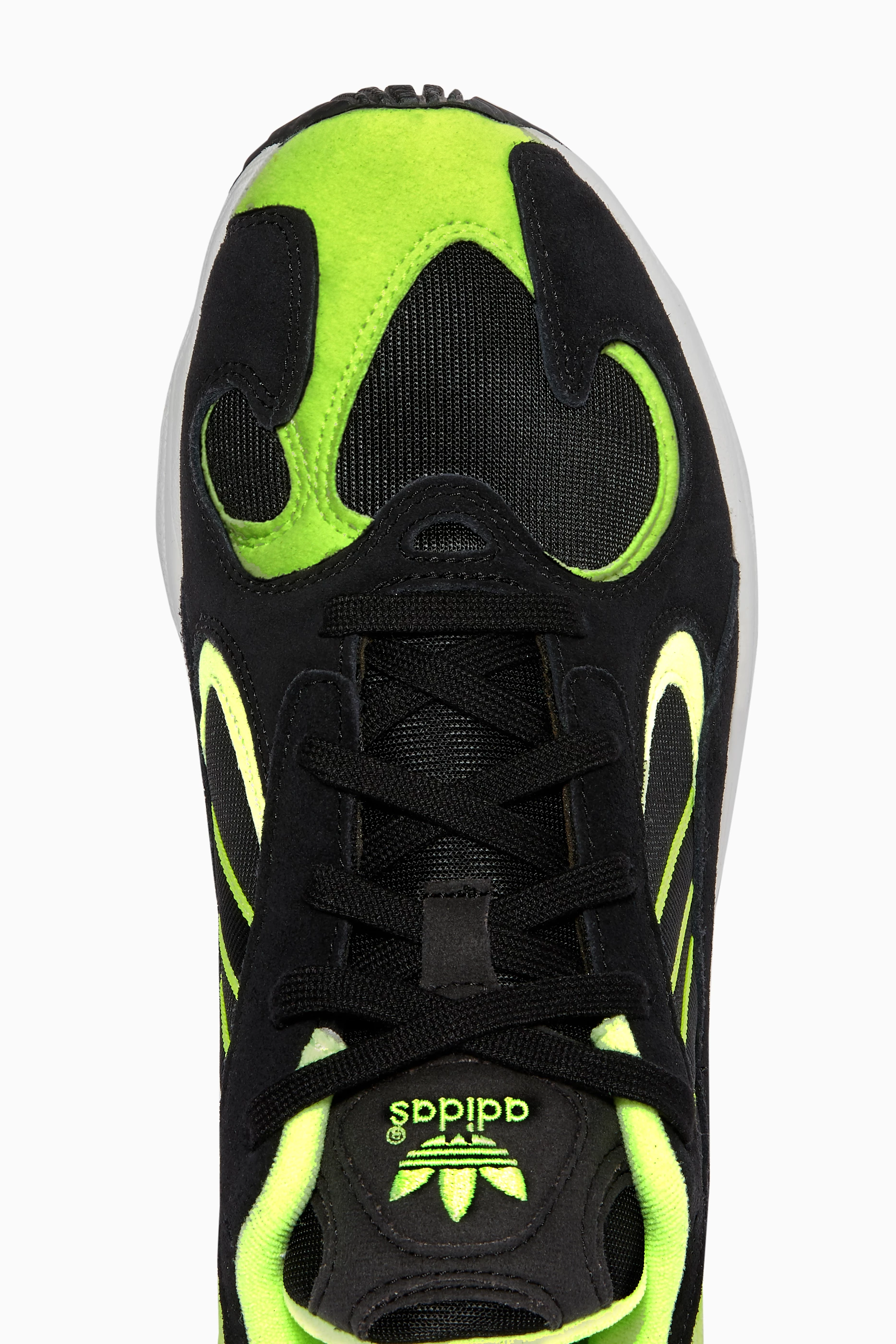 Buy adidas Black Yung 1 Suede Mesh Sneakers For Men Online Ounass UAE