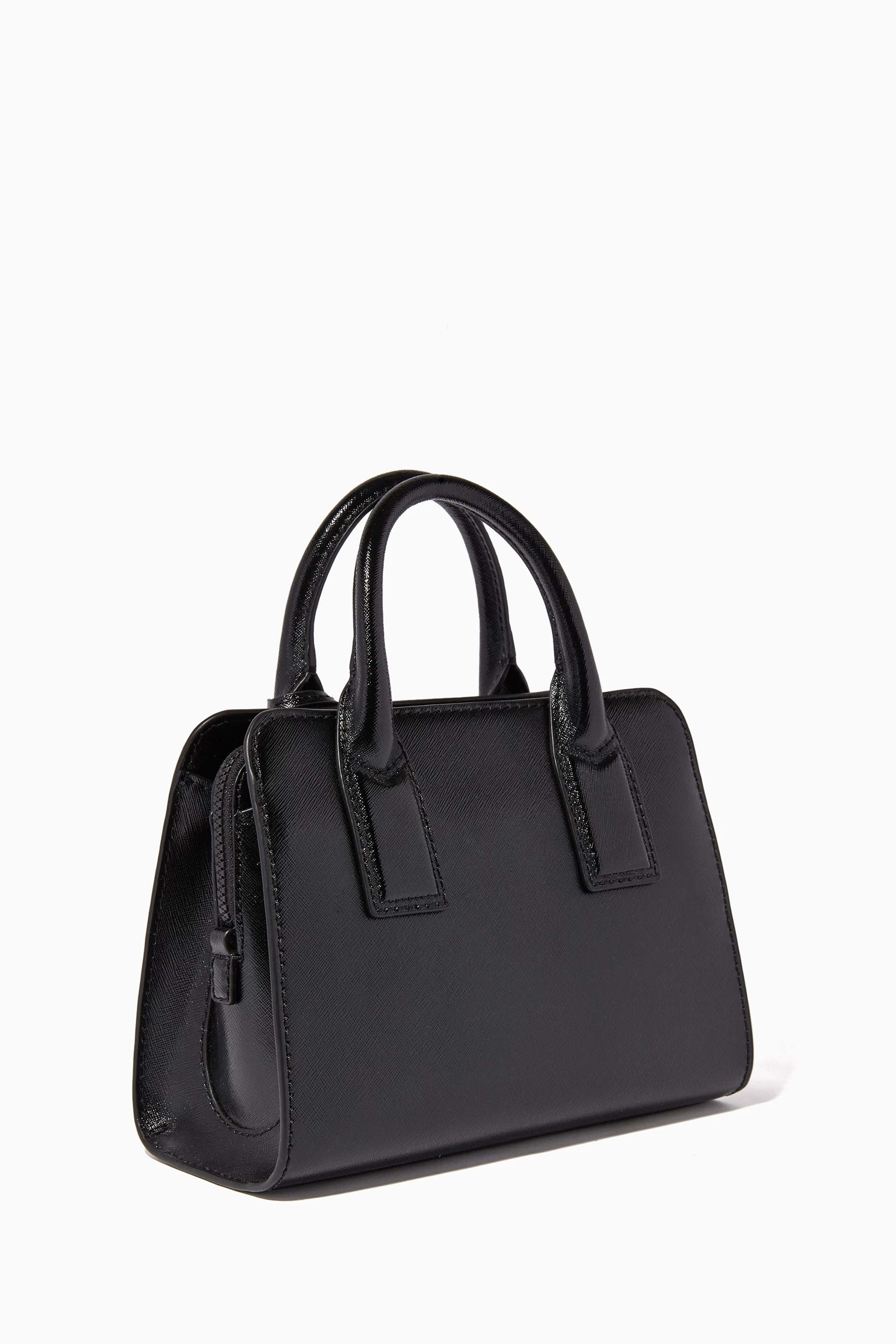Buy Marc Jacobs Black Little Big Shot Leather Tote Bag For Women Online Ounass UAE