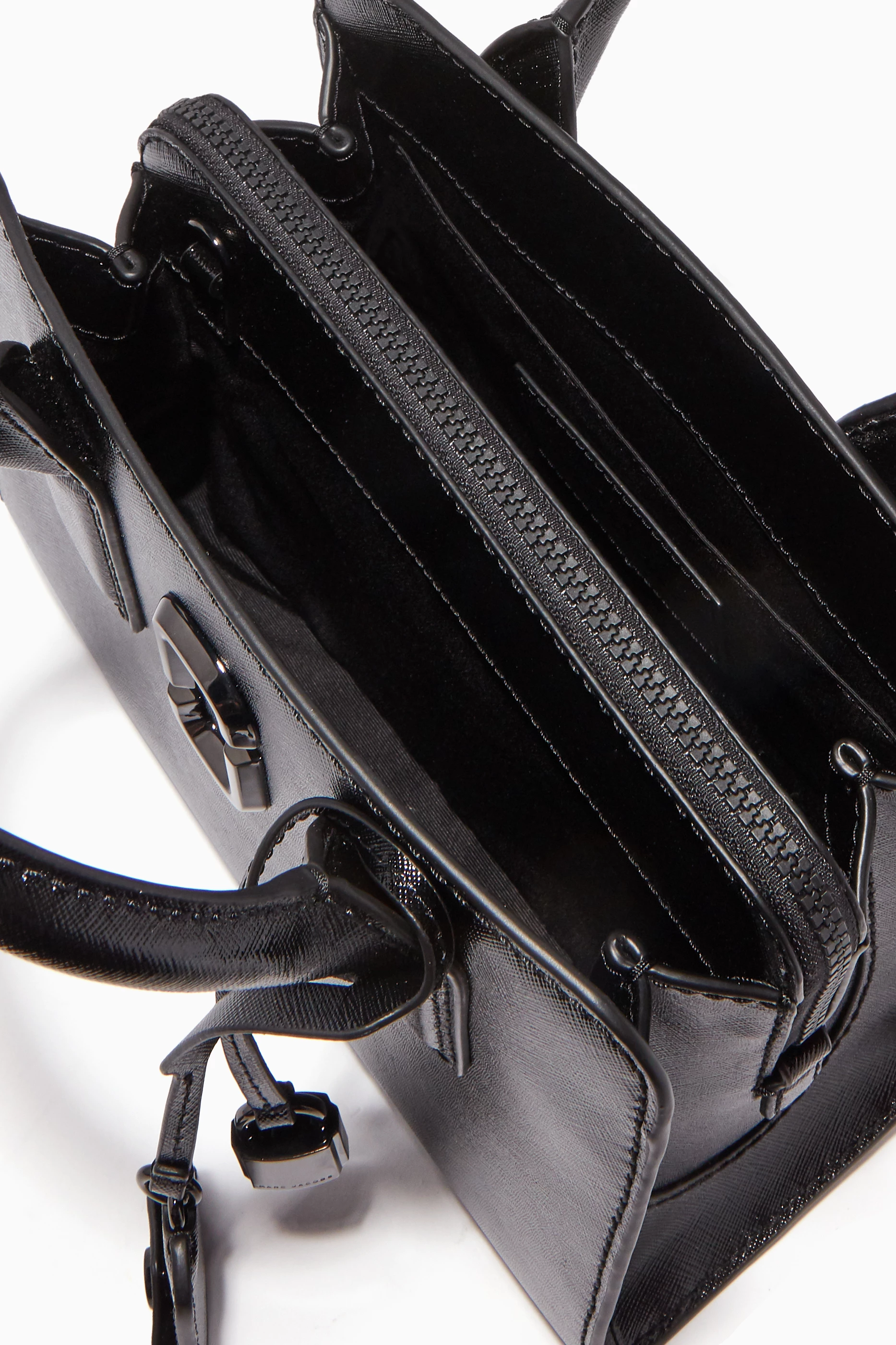 Buy Marc Jacobs Black Little Big Shot Leather Tote Bag For Women Online Ounass UAE