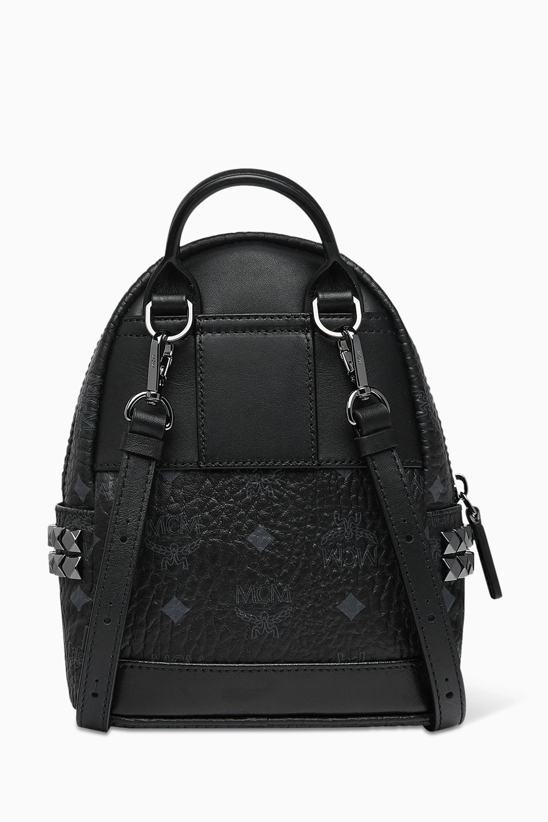 Buy MCM Black Stark Bebe Boo Backpack For Women Online Ounass UAE