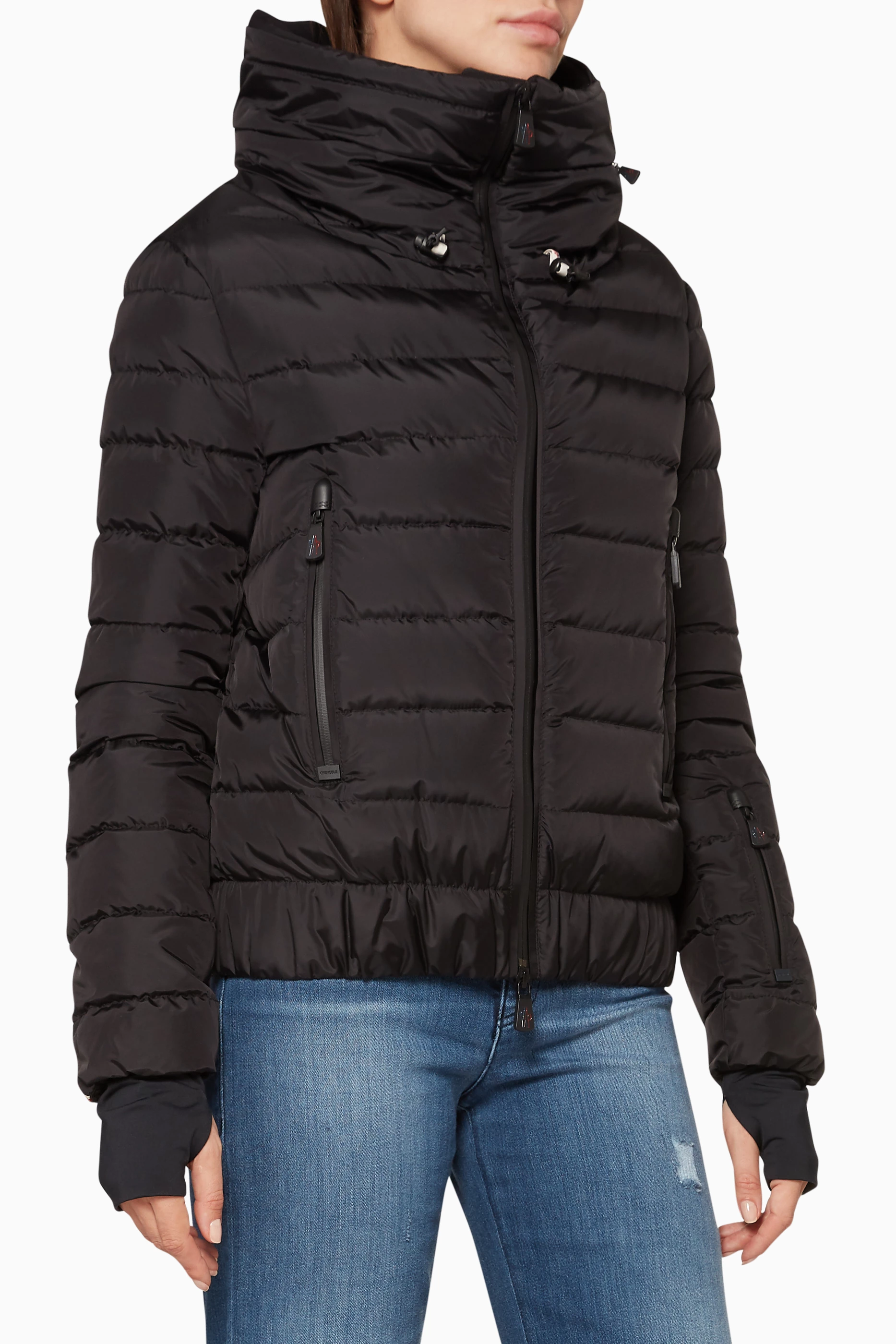 Buy Moncler Black Vonne Giubbotto Puffer Jacket For Women Online Ounass UAE