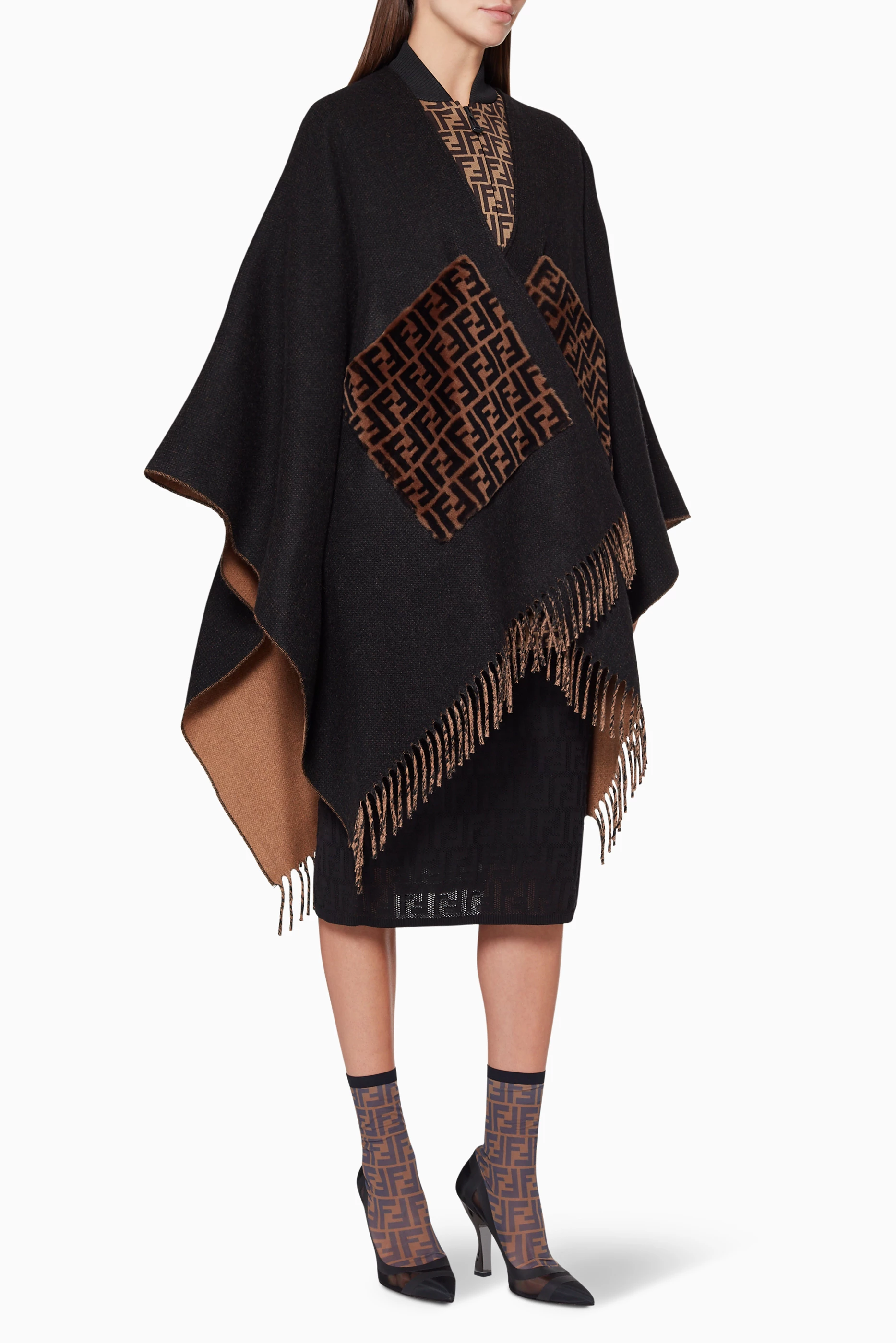 Fendi poncho price new arrivals