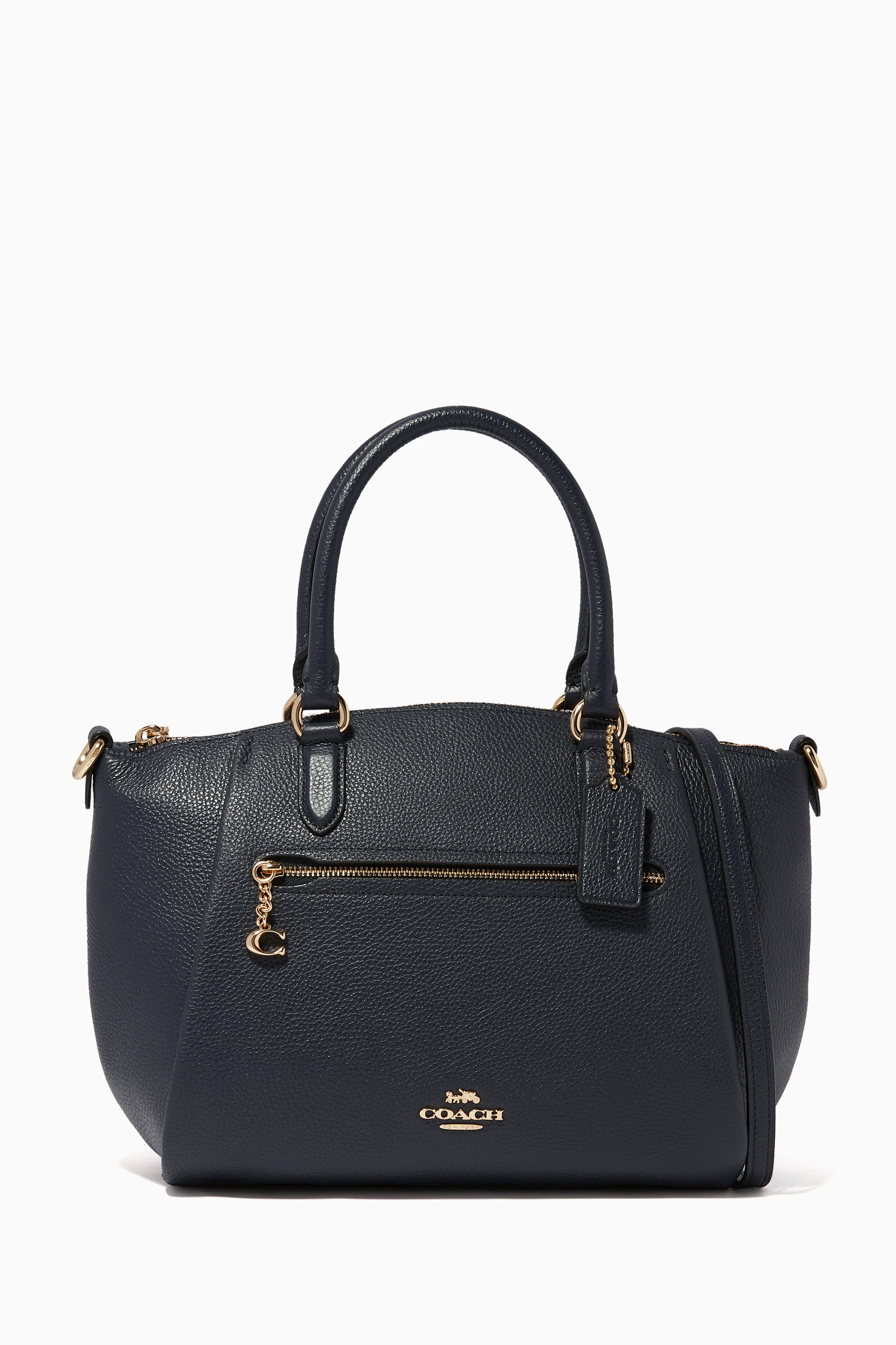 Coach elise leather satchel bag outlet