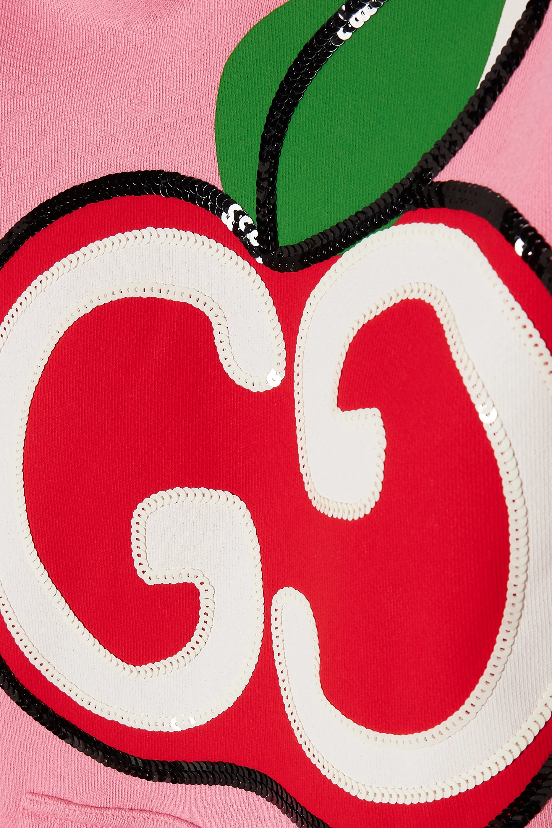 Buy Gucci Pink GG Apple Print Hoodie For Women Online Ounass UAE
