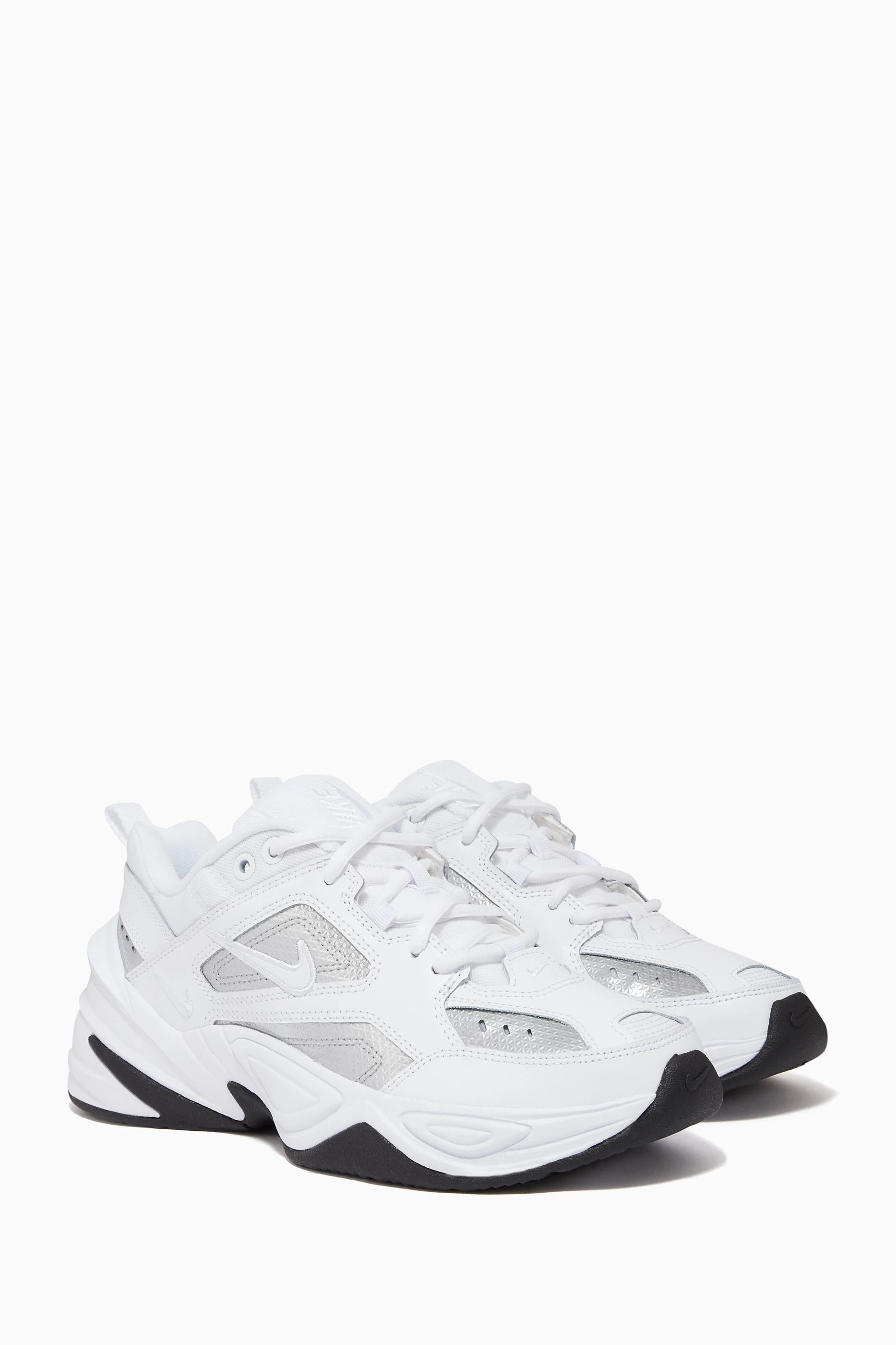 Buy Nike White M2K Tekno Chunky Sneakers For Women Online Ounass UAE