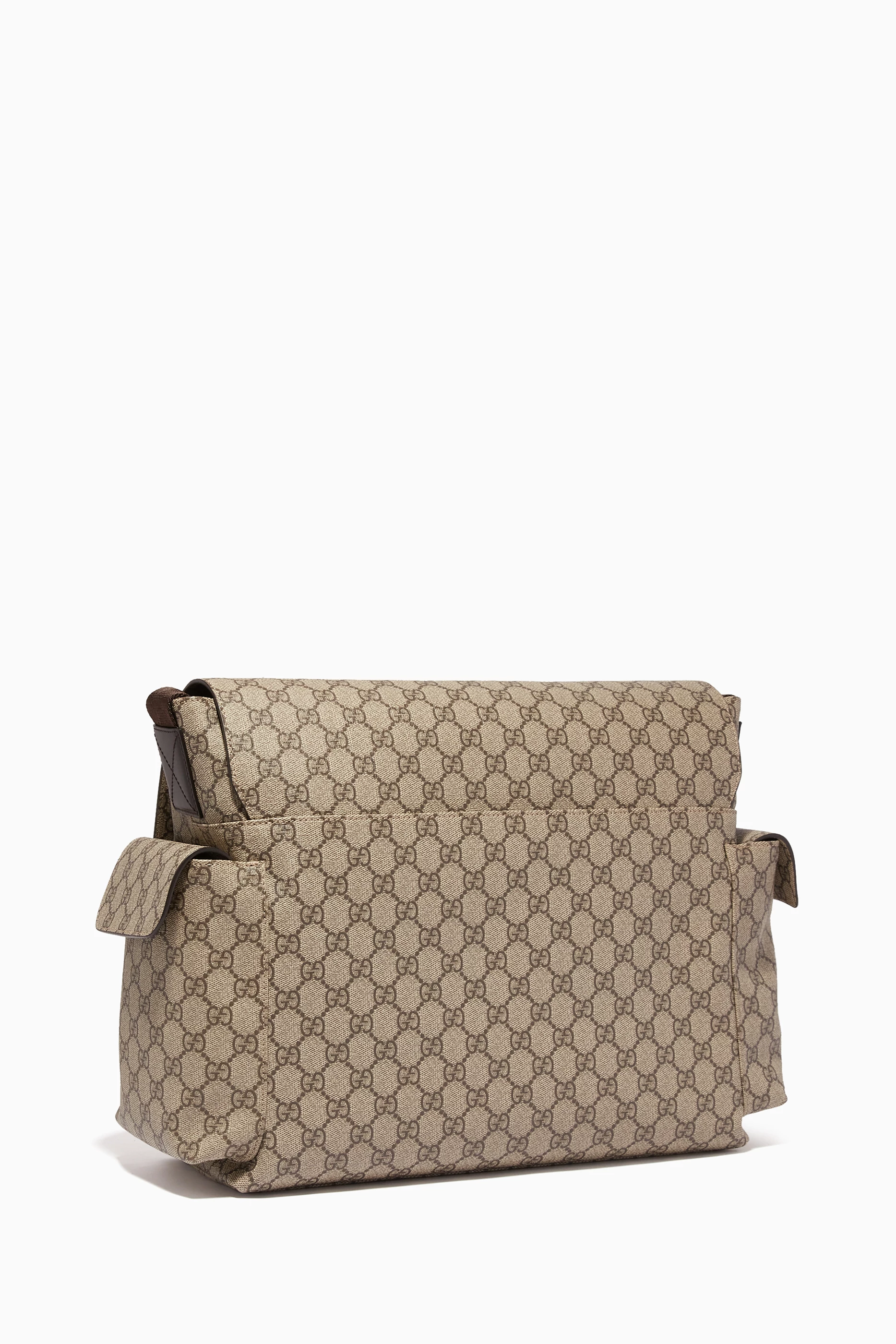 Buy Gucci Neutral GG Supreme Baby Changing Bag For UNISEX Online Ounass UAE