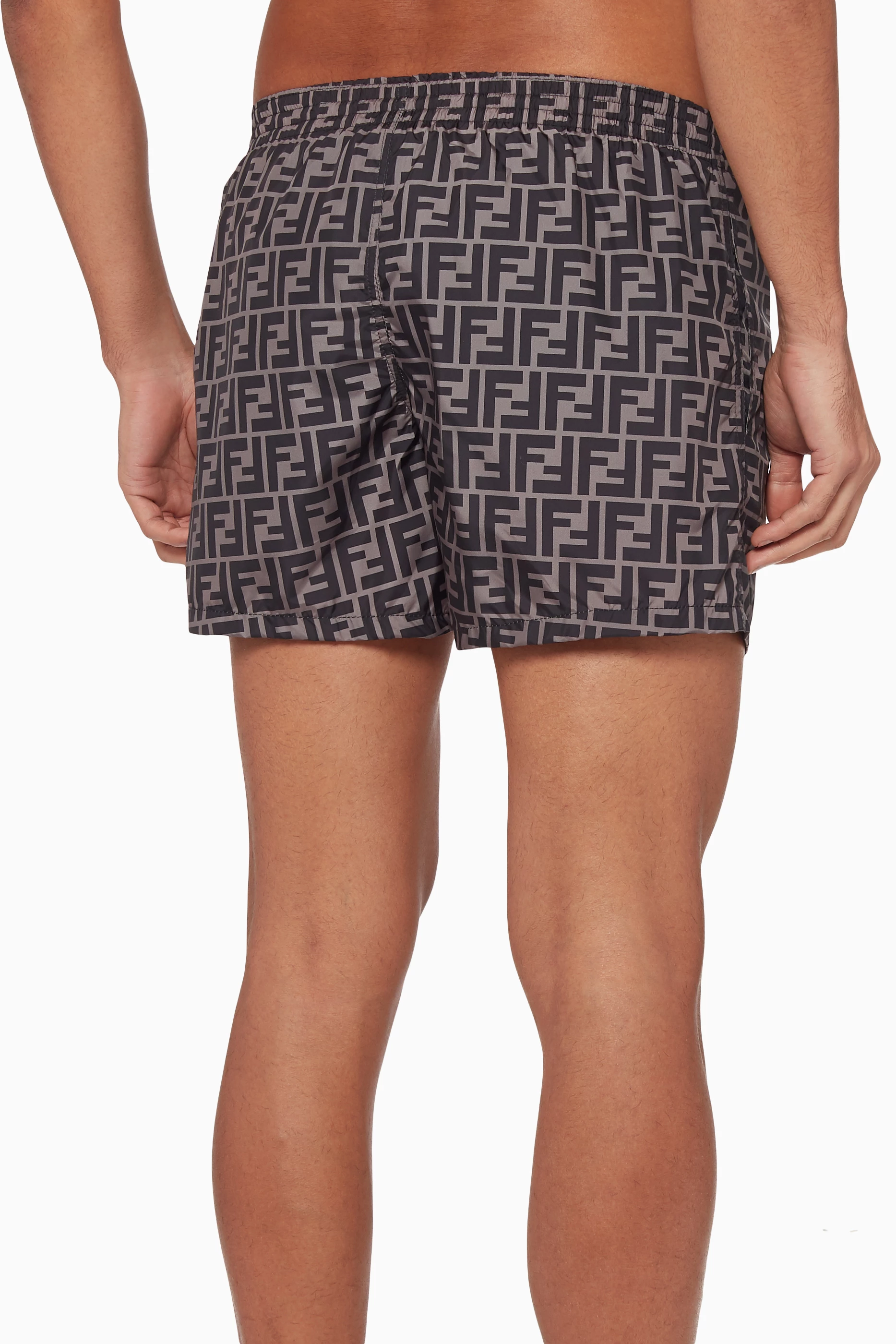 Fendi mens swim trunks hot sale